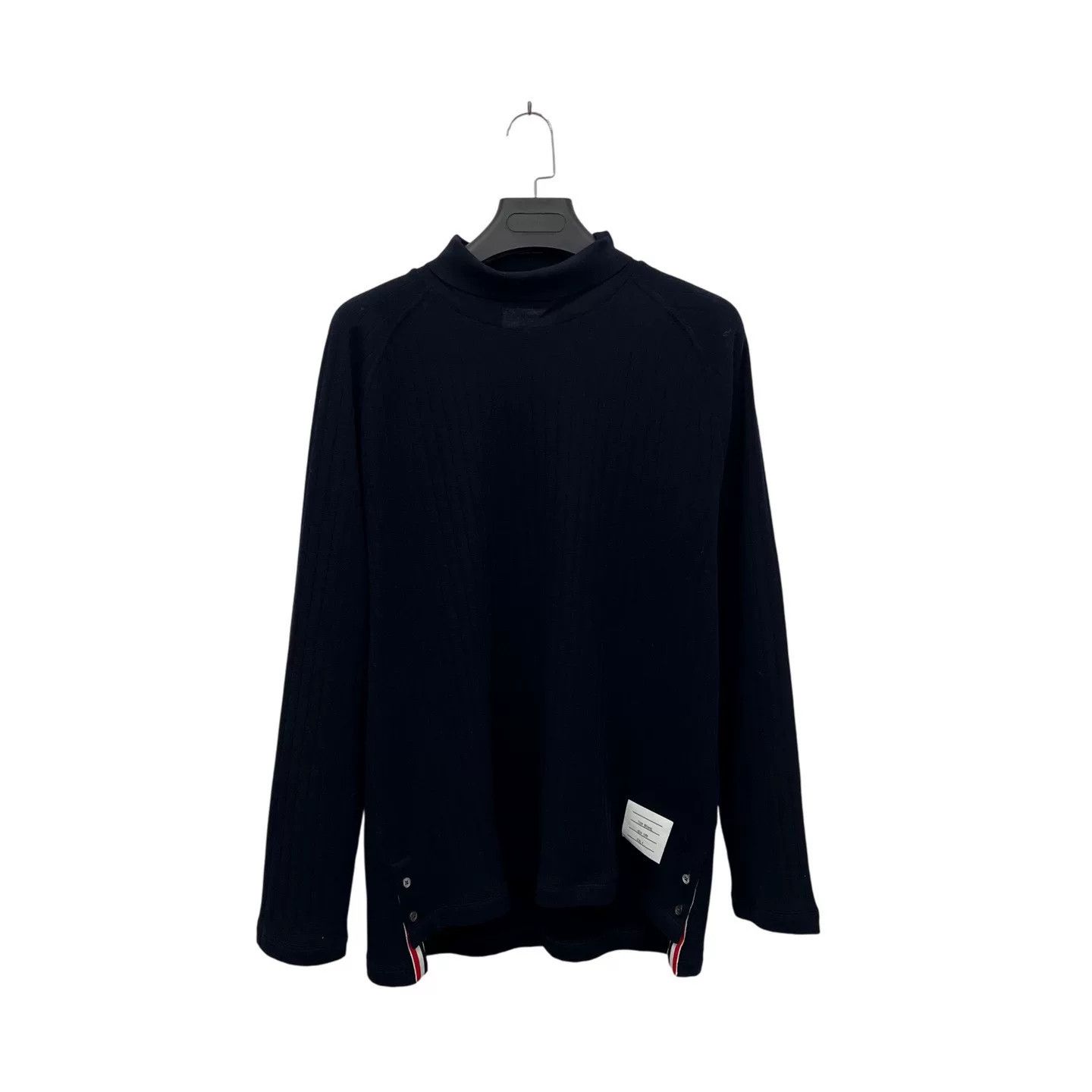 Thom Browne Thom Browne Waffle Knit Turtleneck Longsleeve Size US XL / EU 56 / 4 - 1 Thumbnail