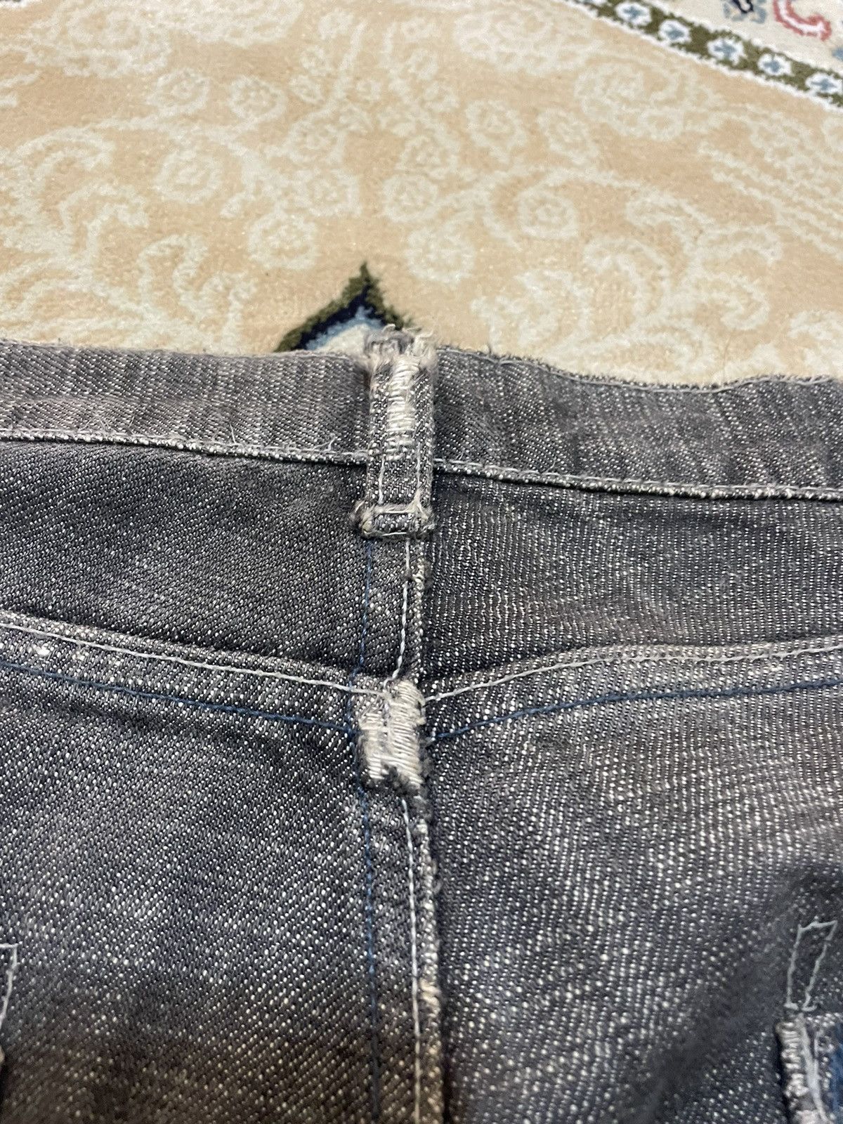 Japanese Brand × MasterPiece 🔥Rare🔥Masterpiece Denim Jeans Made in Japan Baggy Jeans Size US 37 - 6 Thumbnail