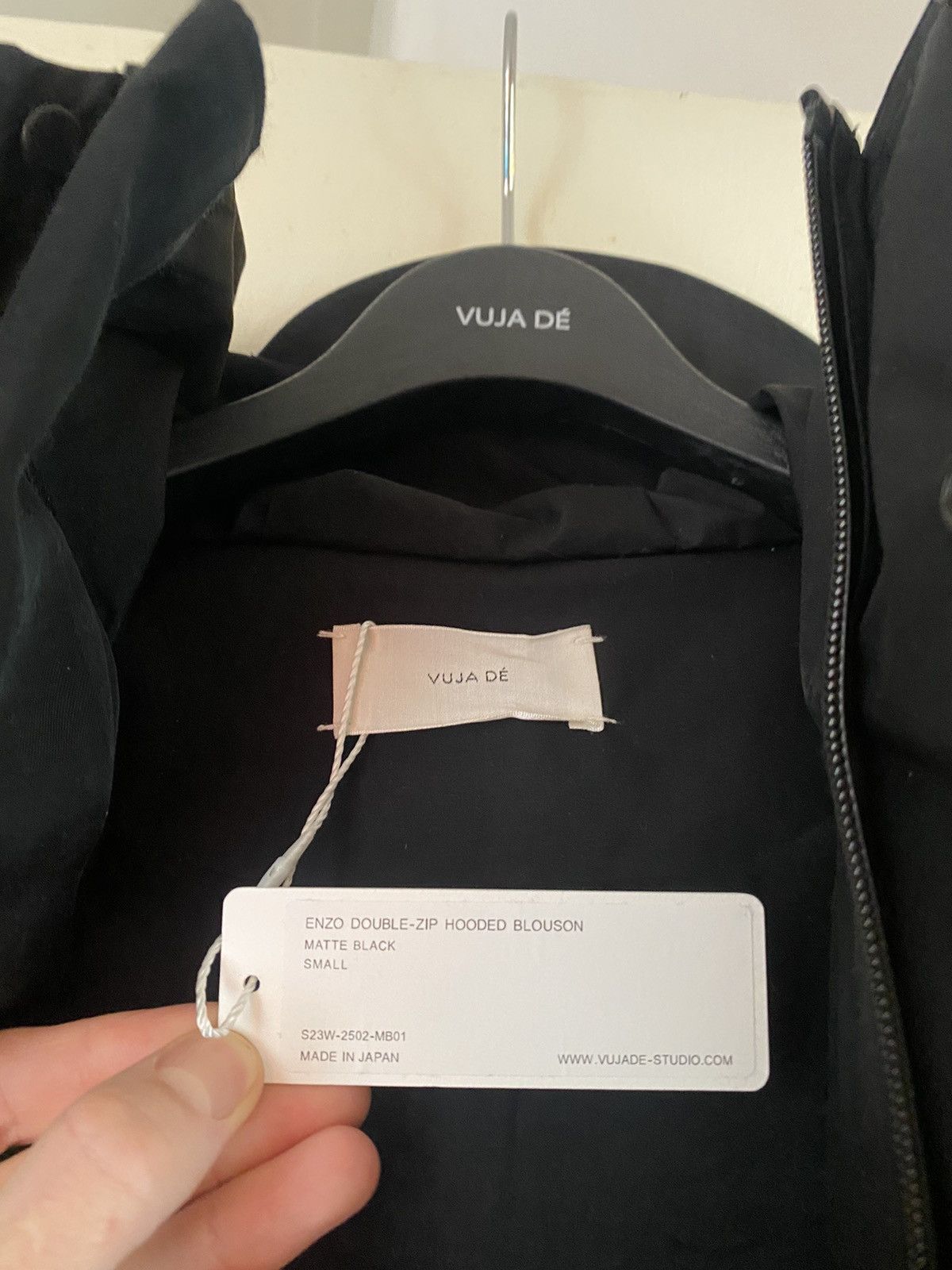 Vuja De Enzo Double Zip Hooded Blouson Jacket | Grailed
