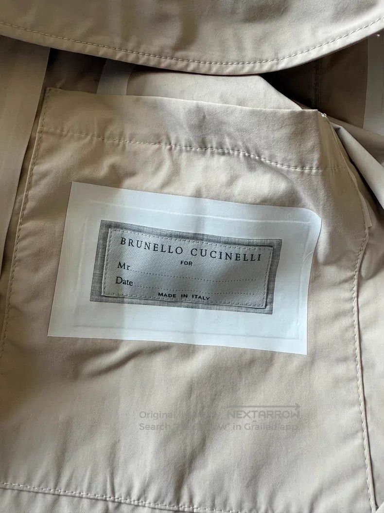 Brunello Cucinelli Brunello Cucinelli 24 Spring-Summer Tech Fabric Blazer Jac Size US M / EU 48-50 / 2 - 5 Thumbnail