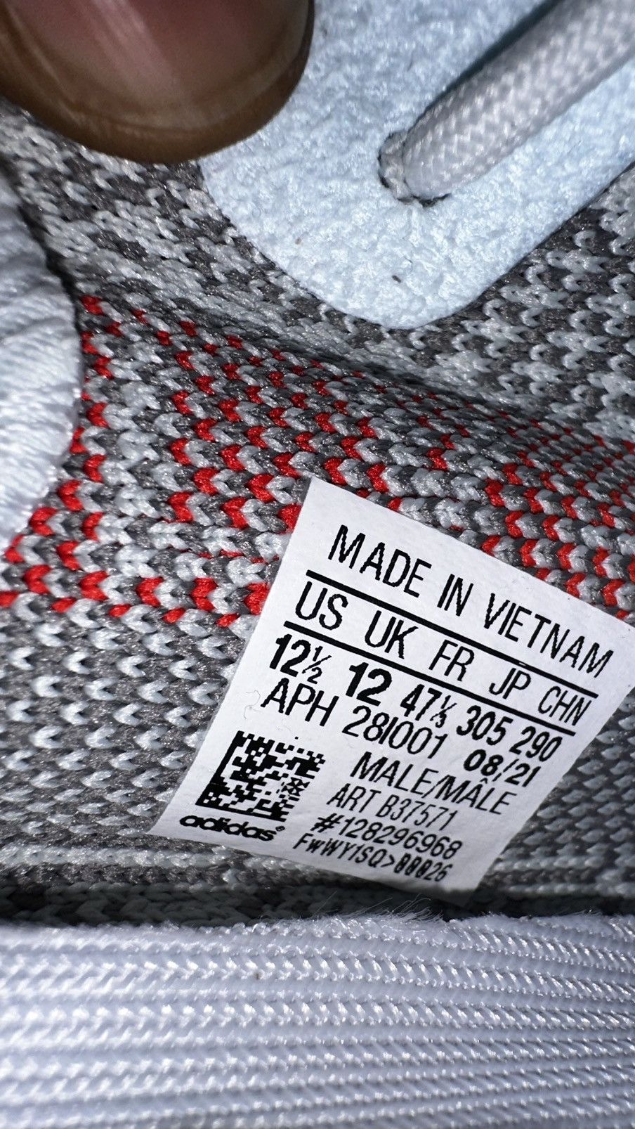 Adidas × Kanye West Yeezy 350 V2 Blue Tint size 12.5 Size US 12.5 / EU 45-46 - 6 Thumbnail