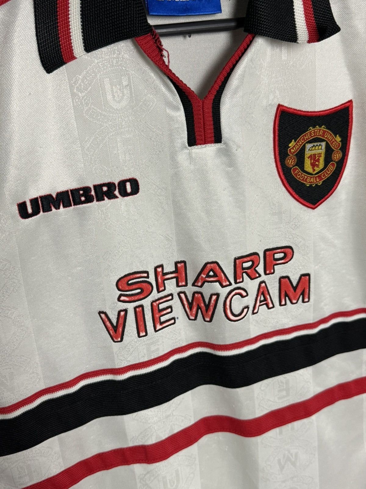 Umbro KIDS Manchester United 97/99 Away Football Jersey T-Shirt Size US XS / EU 42 / 0 - 3 Thumbnail