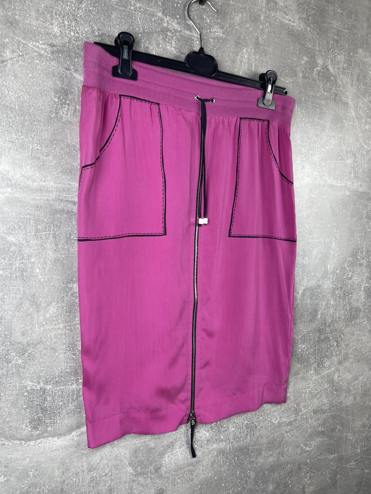 Jean Charles De Castelbajac × Vintage JC de Castelbajac NWT Archive 90s Silk Vintage Y2K Skirt Size 26" / US 2 / IT 38 - 3 Thumbnail
