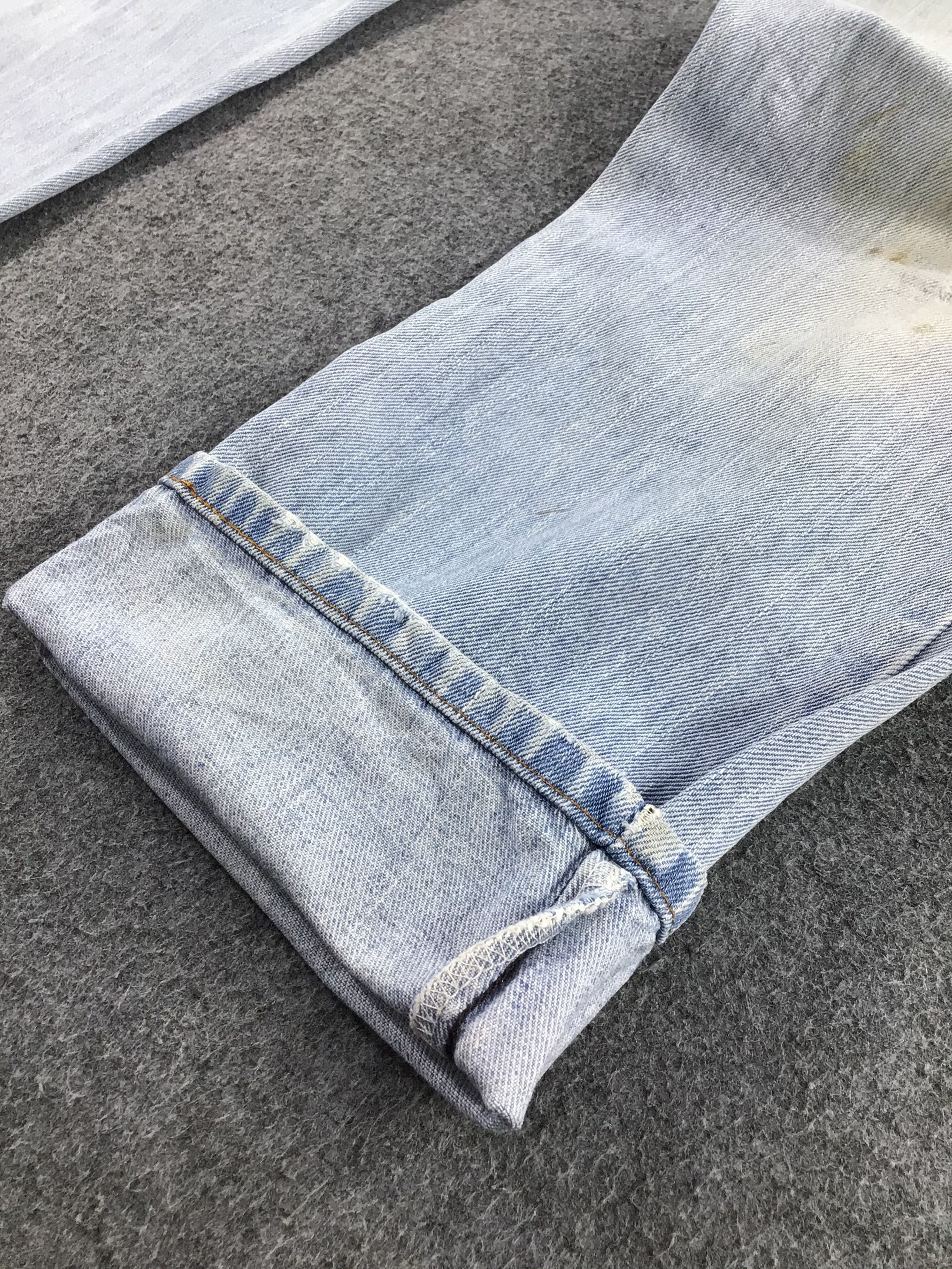 Levi's Vintage Levis 505 Jeans Regular Fit Denim KJ167 Size US 32 / EU 48 - 6 Thumbnail