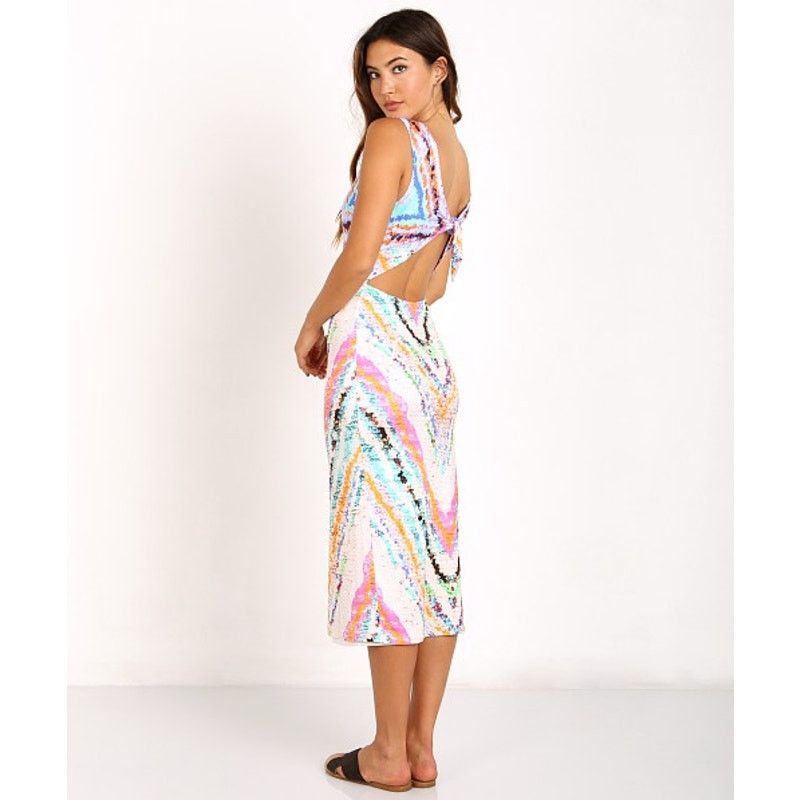 Mara Hoffman Mara Hoffman Rainbow Tie Back Swim Cover-Up Medium Size M / US 6-8 / IT 42-44 - 2 Thumbnail