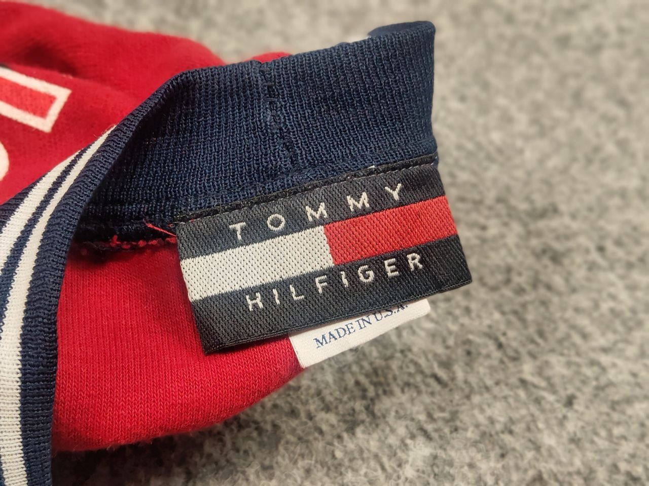 Tommy Hilfiger × Vintage Vintage Tommy Hilfiger Jeans USA Made Oversized Long Sleeve Size US XL / EU 56 / 4 - 13 Thumbnail