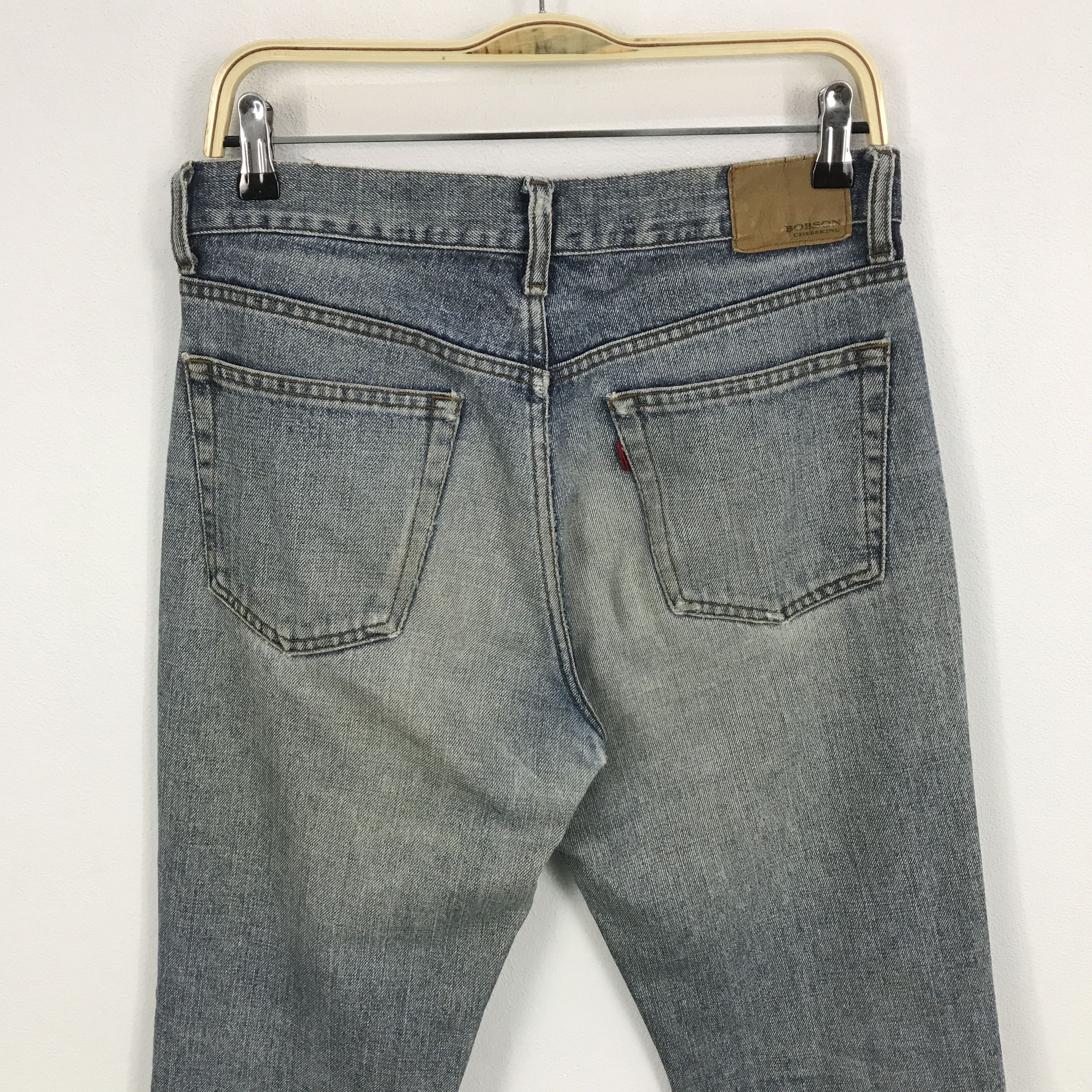 Other Flared bobson chessking distressed Bootcut jean pants Size US 31 - 5 Thumbnail