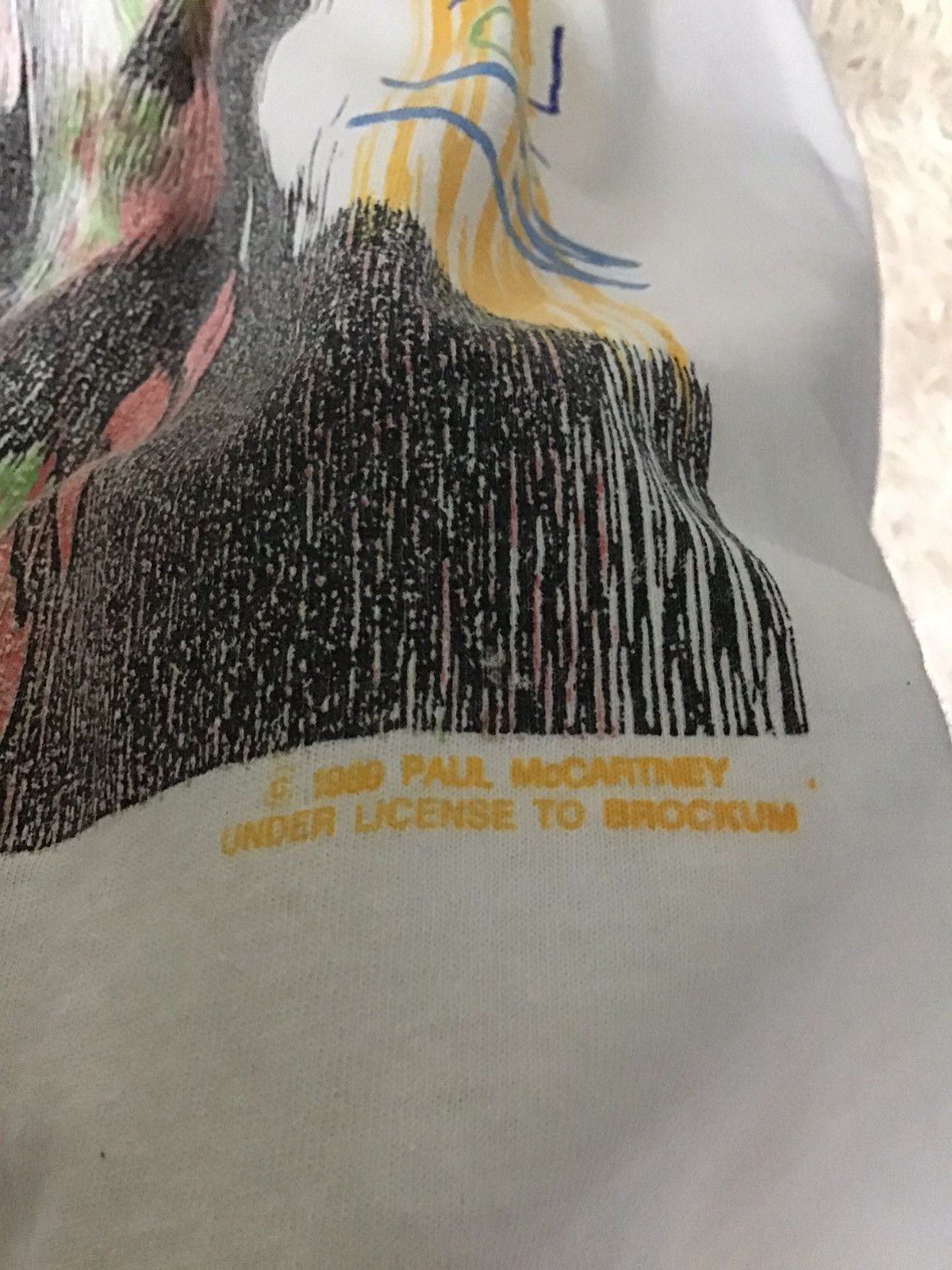 Band Tees × Vintage Vintage rare Paul McCartney 1989 Size US XL / EU 56 / 4 - 2 Thumbnail