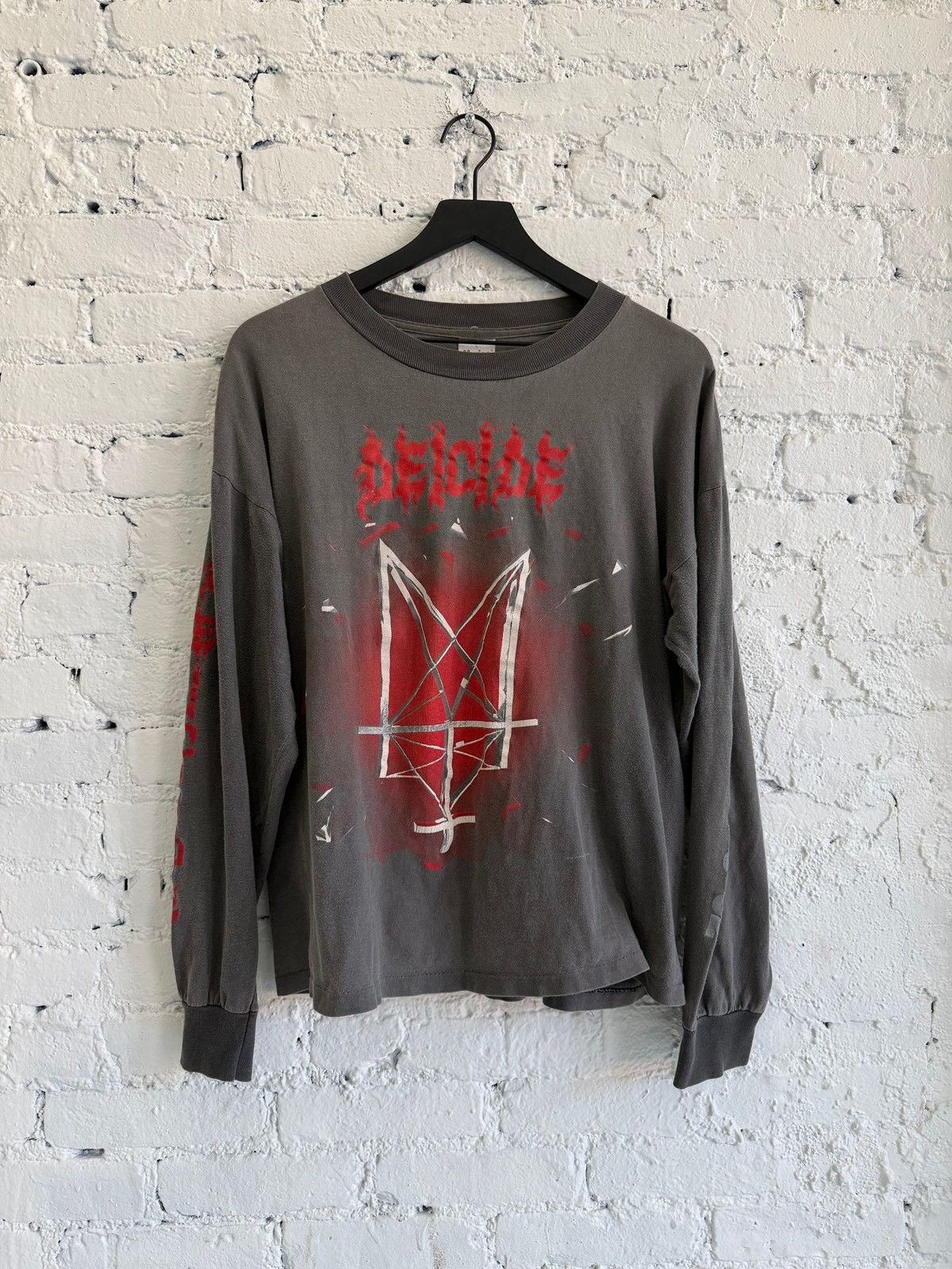 Vintage 1992 DEICIDE ‘LEGION TOUR’ L/S TEE Size US L / EU 52-54 / 3 - 1 Thumbnail