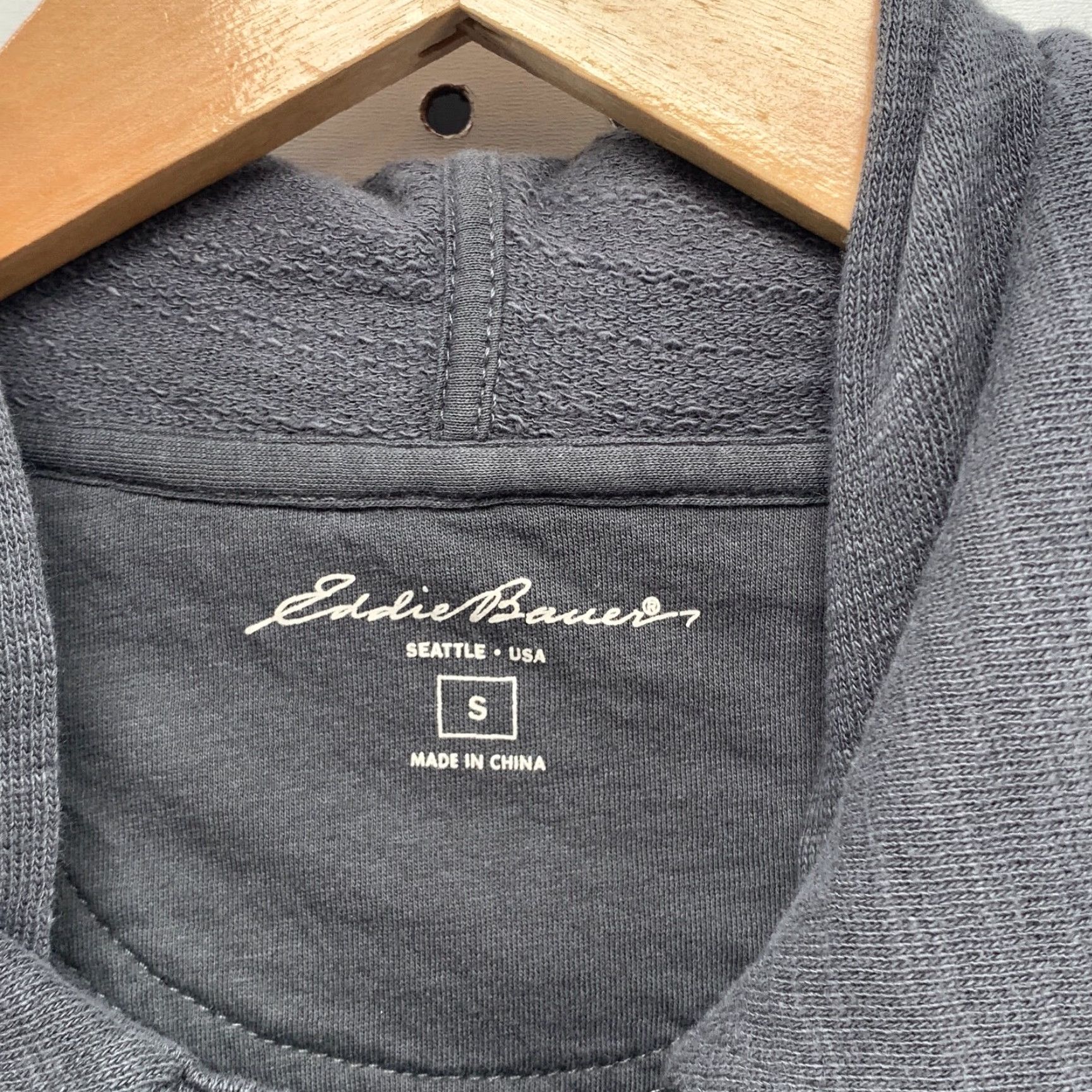 Eddie Bauer Eddie Bauer Jacket Womens Small Gray Hooded Full Zip Hoodie Shacket Size S / US 4 / IT 40 - 7 Thumbnail