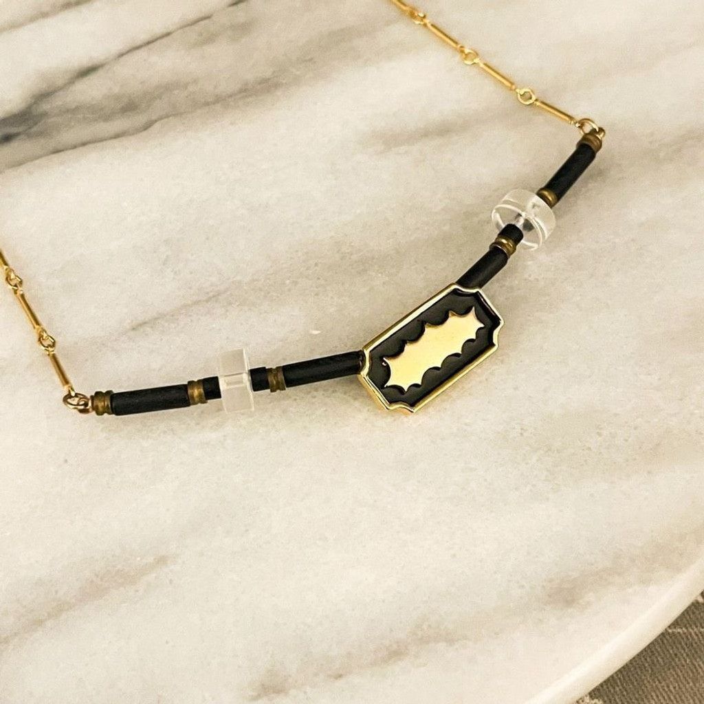 Vintage Vintage JJ Lucite and Acrylic Beaded Necklace Size ONE SIZE - 4 Thumbnail
