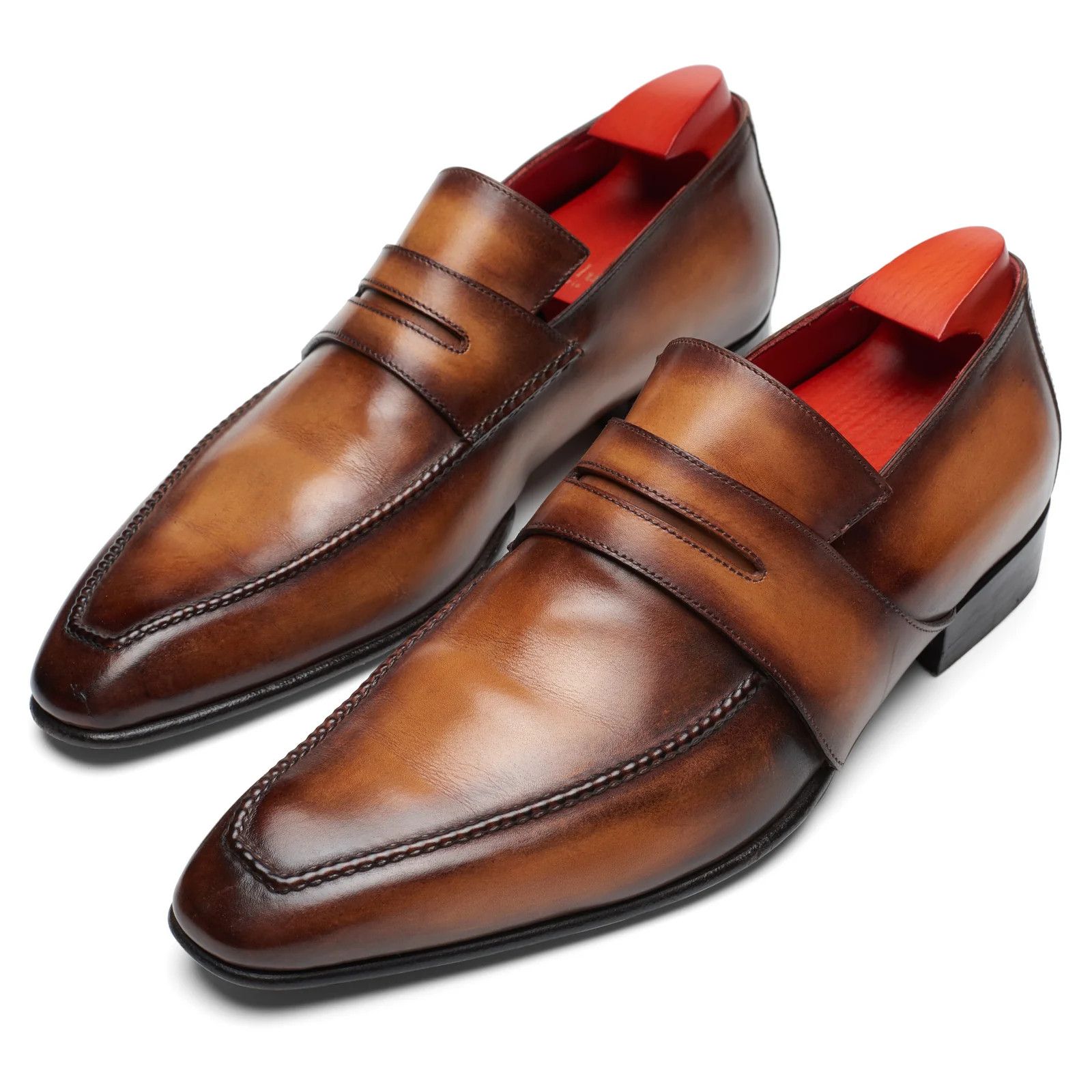 Berluti BERLUTI Art Andy Demesure Patina Venezia Leather Loafer Size US 8.5 / EU 41-42 - 3 Thumbnail