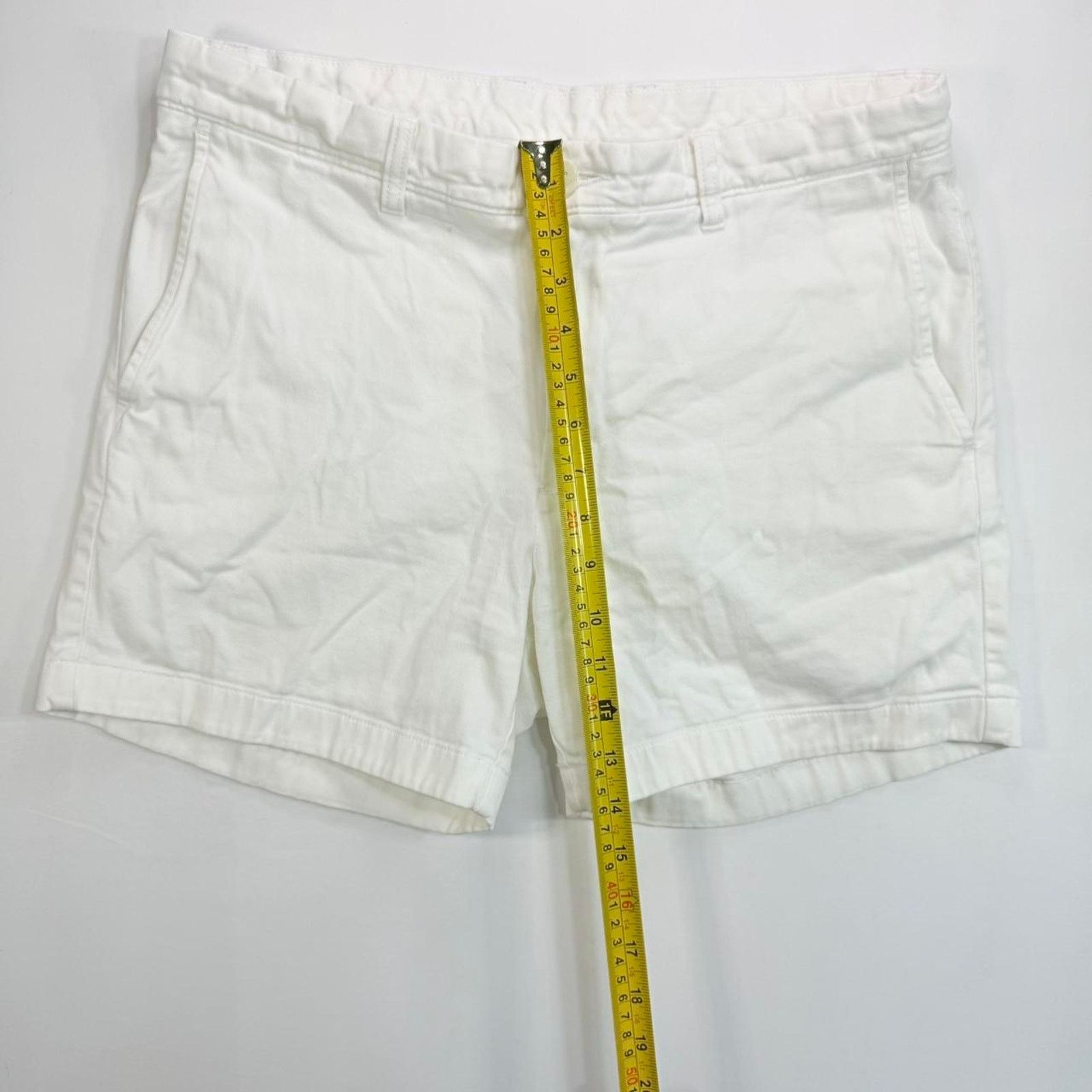 Roundtree & Yorke White Roundtree & Yorke Chino Golf Shorts 34 Size US 34 / EU 50 - 3 Thumbnail