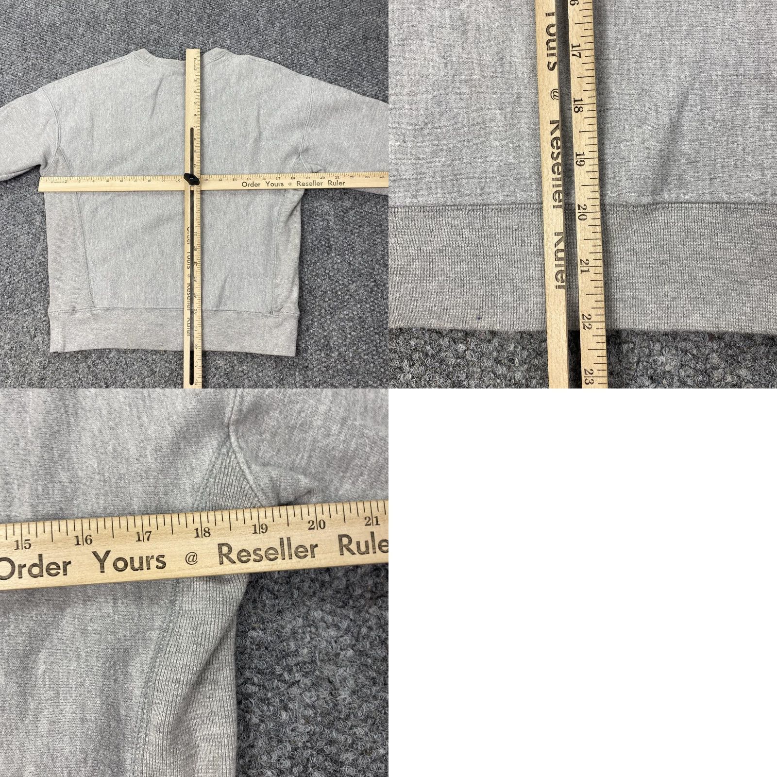 Champion Champion Sweatshirt Reverse Weave Script Logo GF750 Small Gray Mens Size US S / EU 44-46 / 1 - 8 Thumbnail