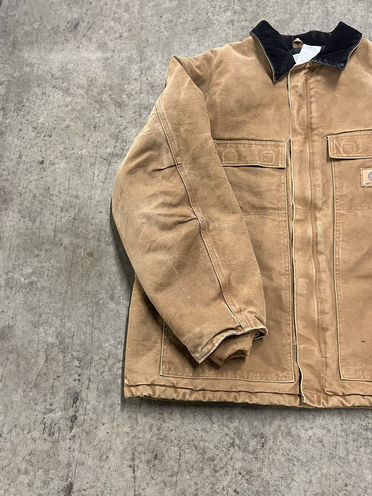 Carhartt × Vintage Carhartt c26 Brn vintage canvas jacket workwear hype rare Size US XXL / EU 58 / 5 - 8 Thumbnail
