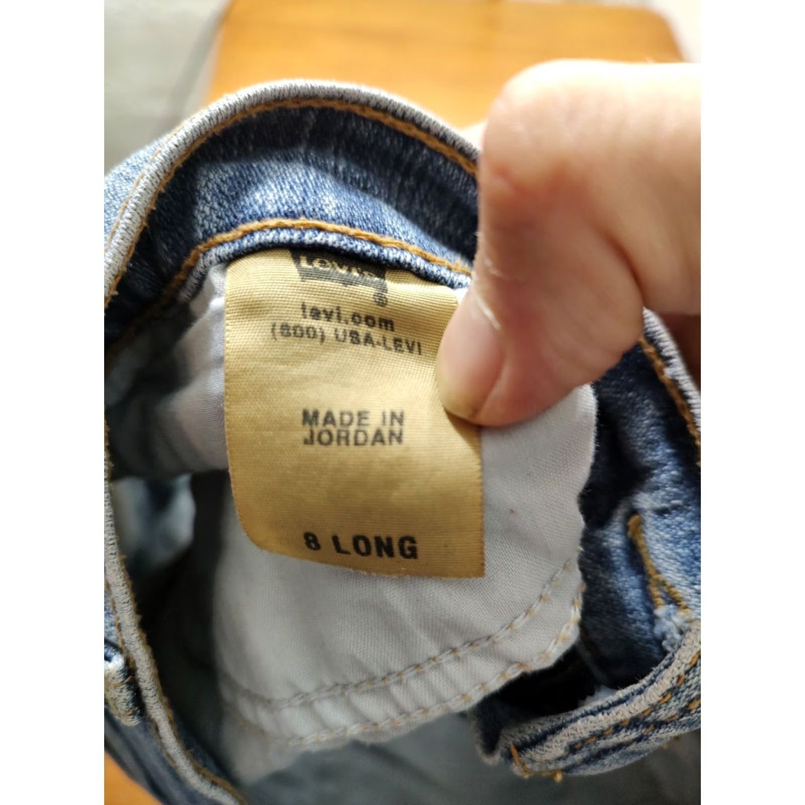 Levi's VINTAGE Levi's 515 Shorts Womens 8 31 Blue Denim Pockets Light Wash Cut Off 90s Outdoor Size 30" / US 8 / IT 44 - 5 Thumbnail