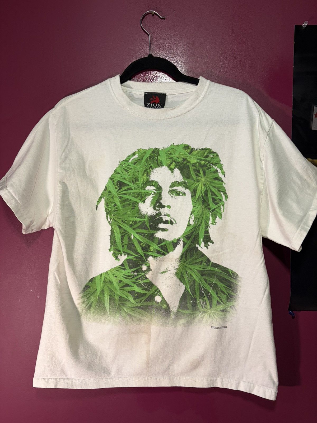 Y2k bob Marley zion tee
