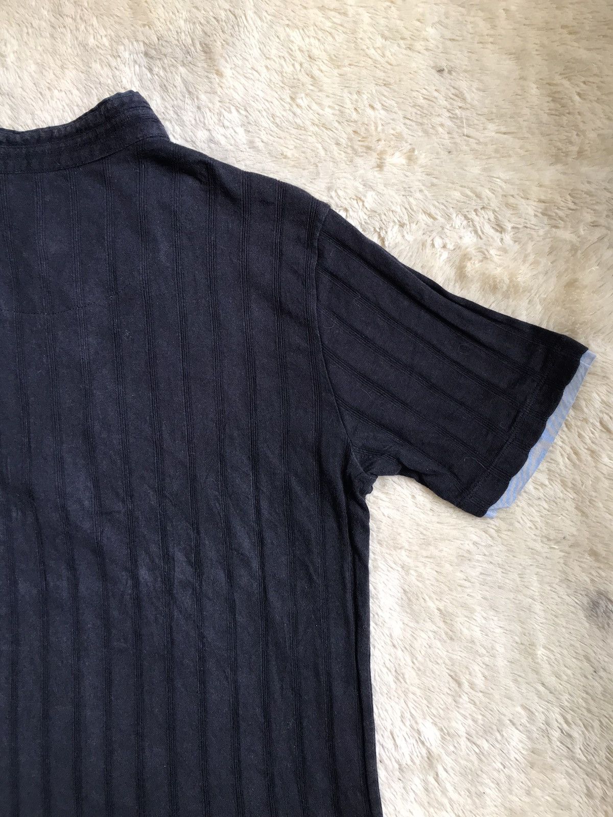 Comme Ca Ism × Japanese Brand × Le Grande Bleu (L.G.B.) Comme Ca Ism Double Layer Short Sleeve Millennial Style Size US M / EU 48-50 / 2 - 9 Thumbnail