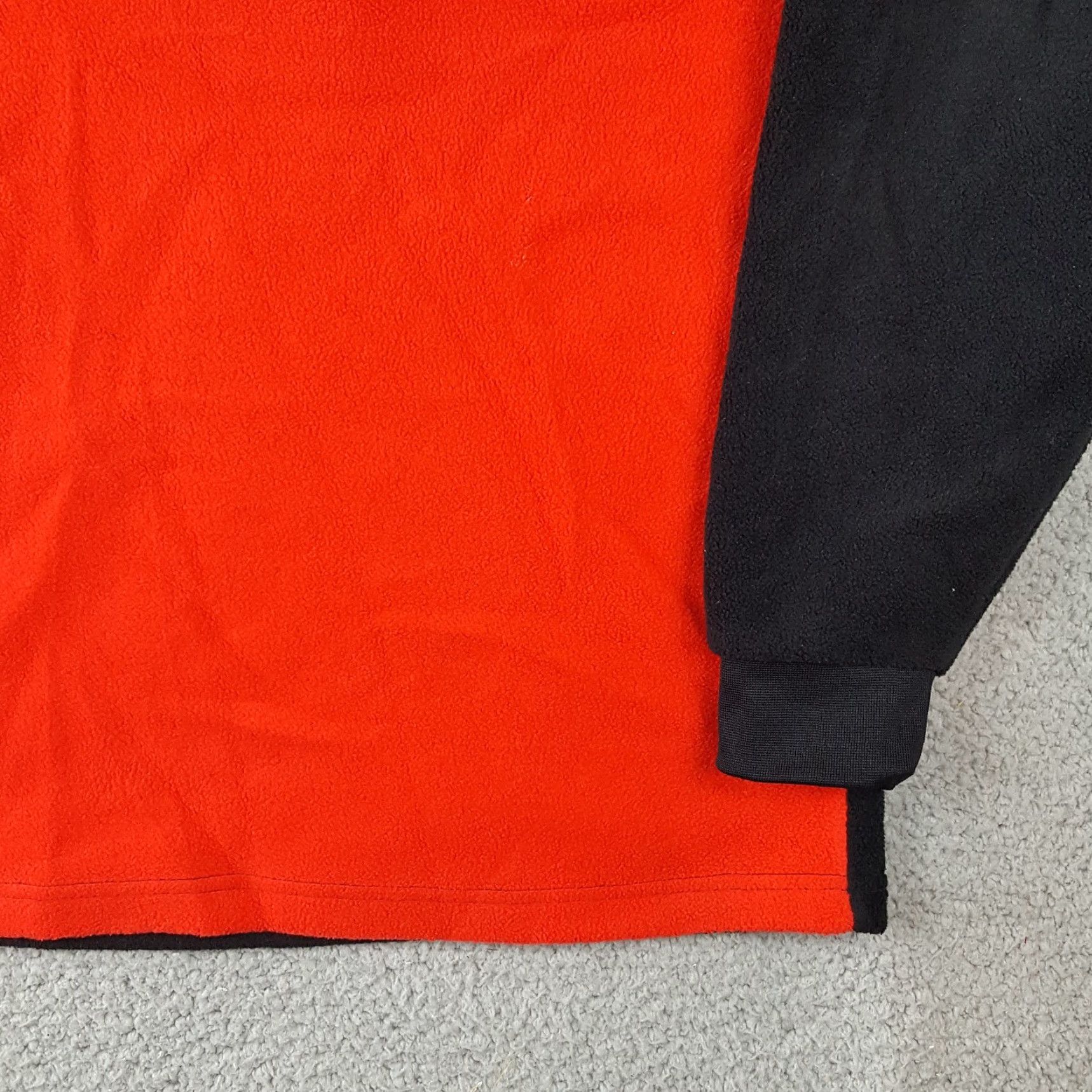 Fila Y2K FILA 2-Tone Fleece Quarter Zip Pullover Men's Size L Crewneck Sweatshirt Vintage Red Pile Jacket Outdoor Hiking Size US L / EU 52-54 / 3 - 5 Thumbnail