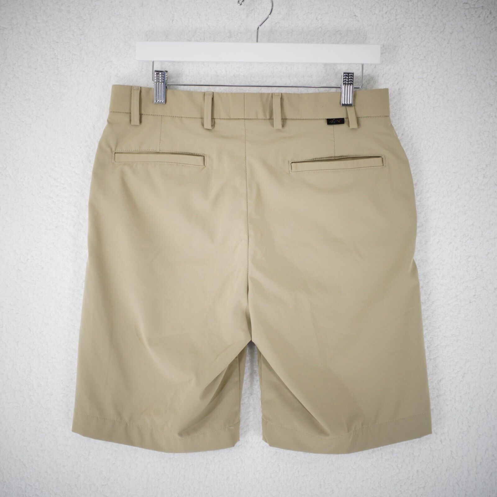 Greg Norman Greg Norman Tan Mid Rise Polyester Spandex Shorts 32 / 9.5" Size US 32 / EU 48 - 5 Thumbnail