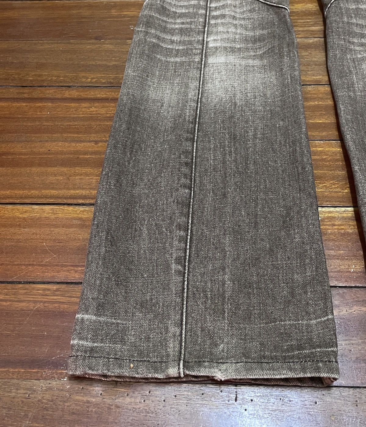 14th Addiction Rare Design Vintage Brand Nicole Club Flared Jeans 1990s Size US 31 - 7 Thumbnail