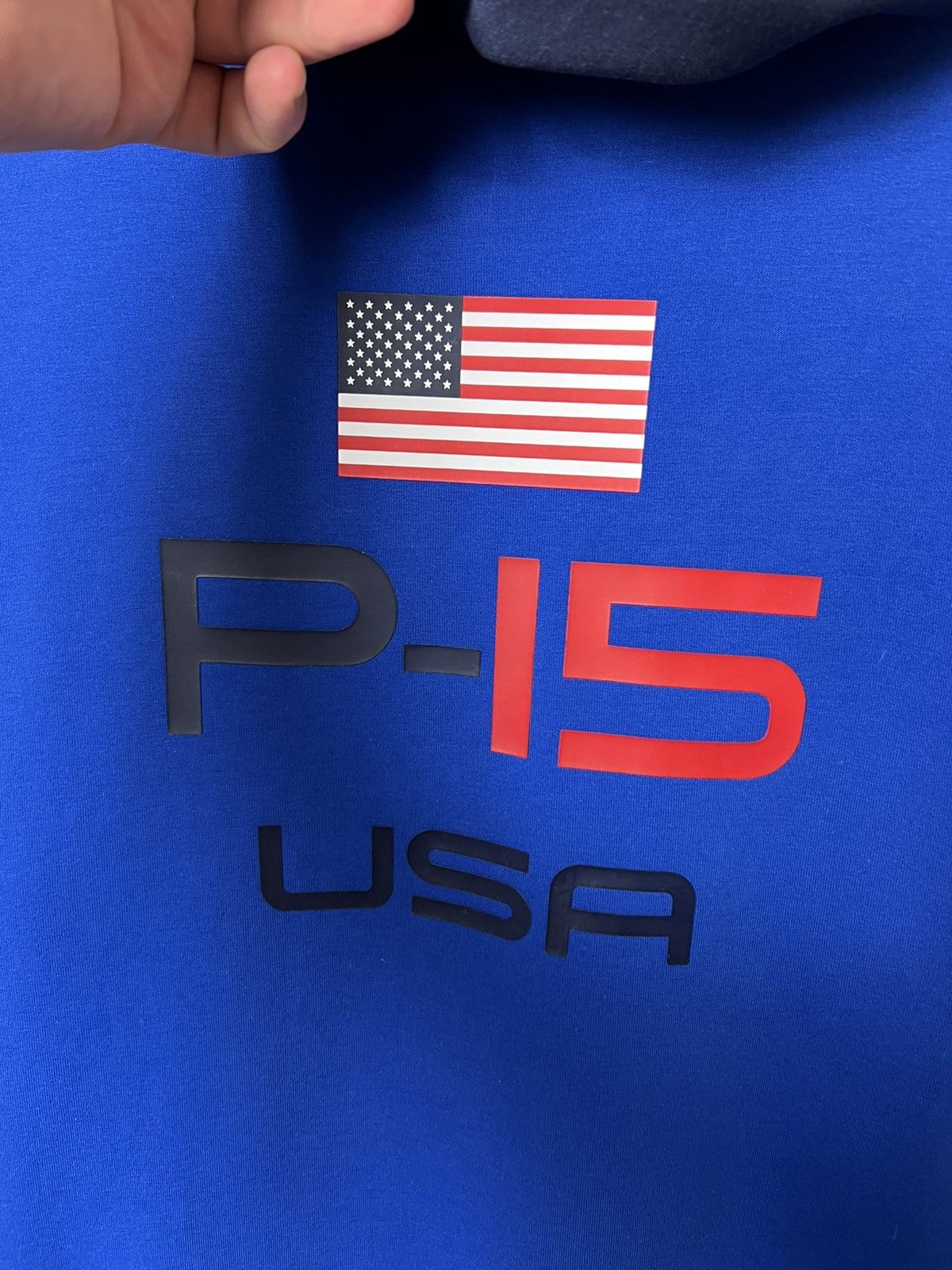Polo Ralph Lauren Polo Ralph Lauren P-15 Offshore USA Big Logo Hoodie Size US L / EU 52-54 / 3 - 14 Thumbnail