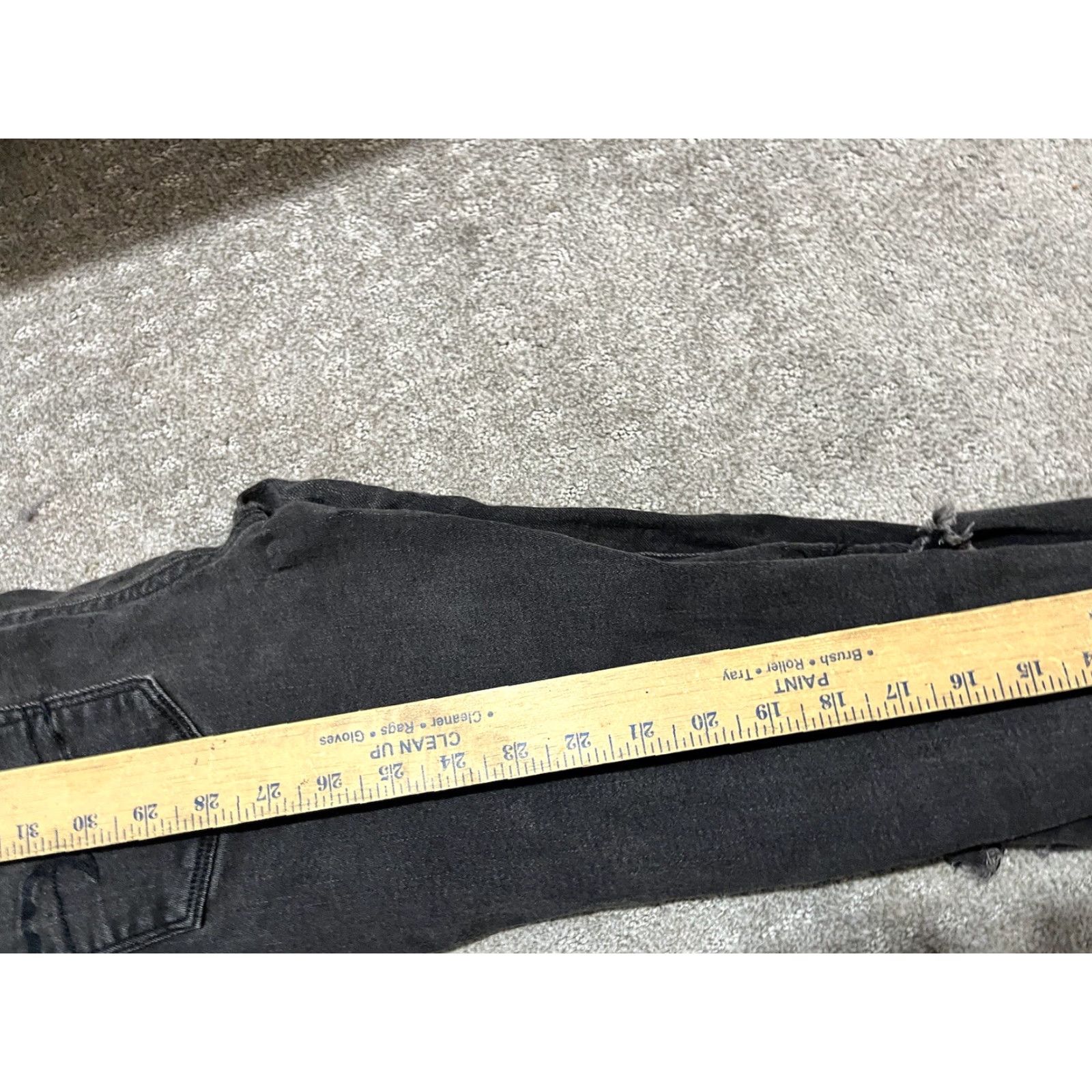American Eagle Outfitters American Eagle Outfitters Jeans Women’s 4 Black High Rise Jegging Distressed Cotton Blend Size 27" / US 4 / IT 40 - 8 Thumbnail