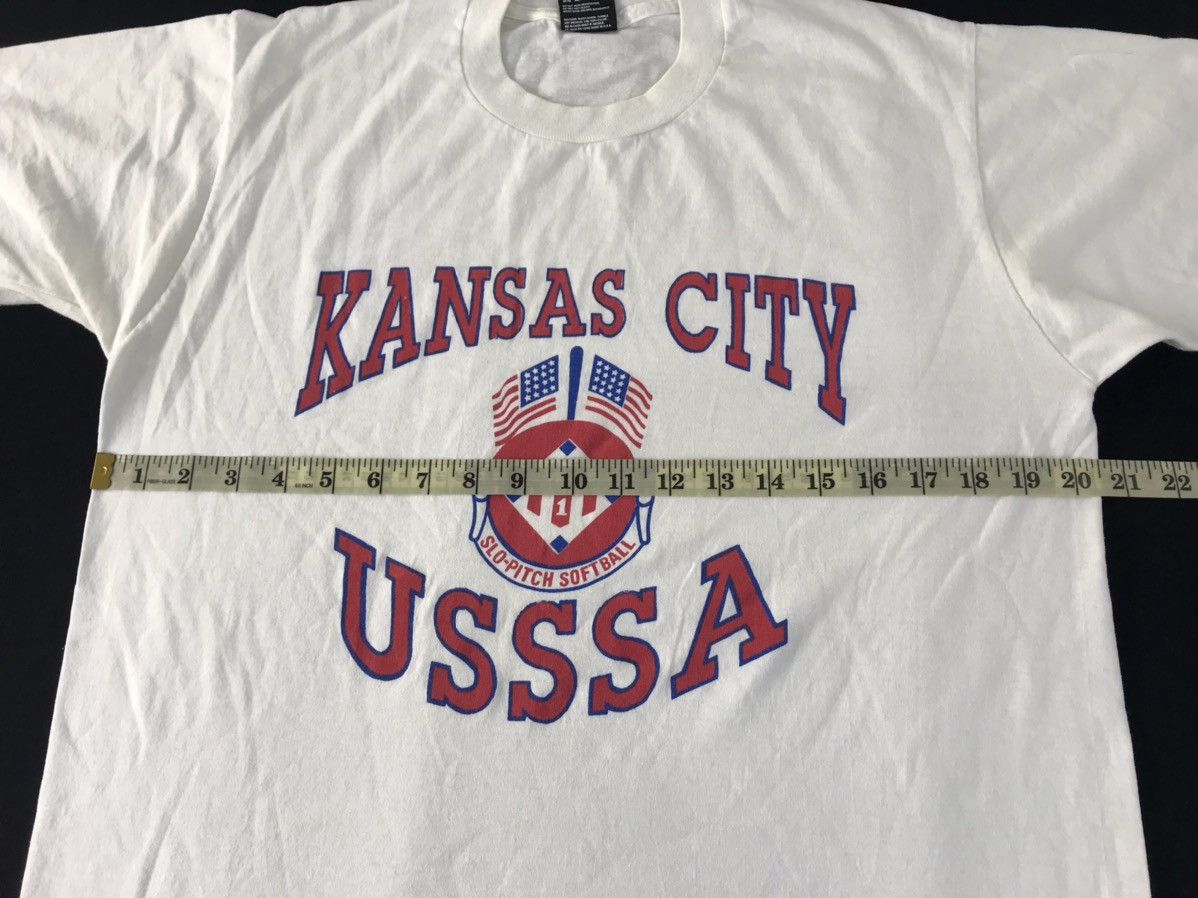 Vintage 90s Kansas City Usssa Slo Pitch Softball FOTL Tag 50/50 Size US M / EU 48-50 / 2 - 8 Thumbnail
