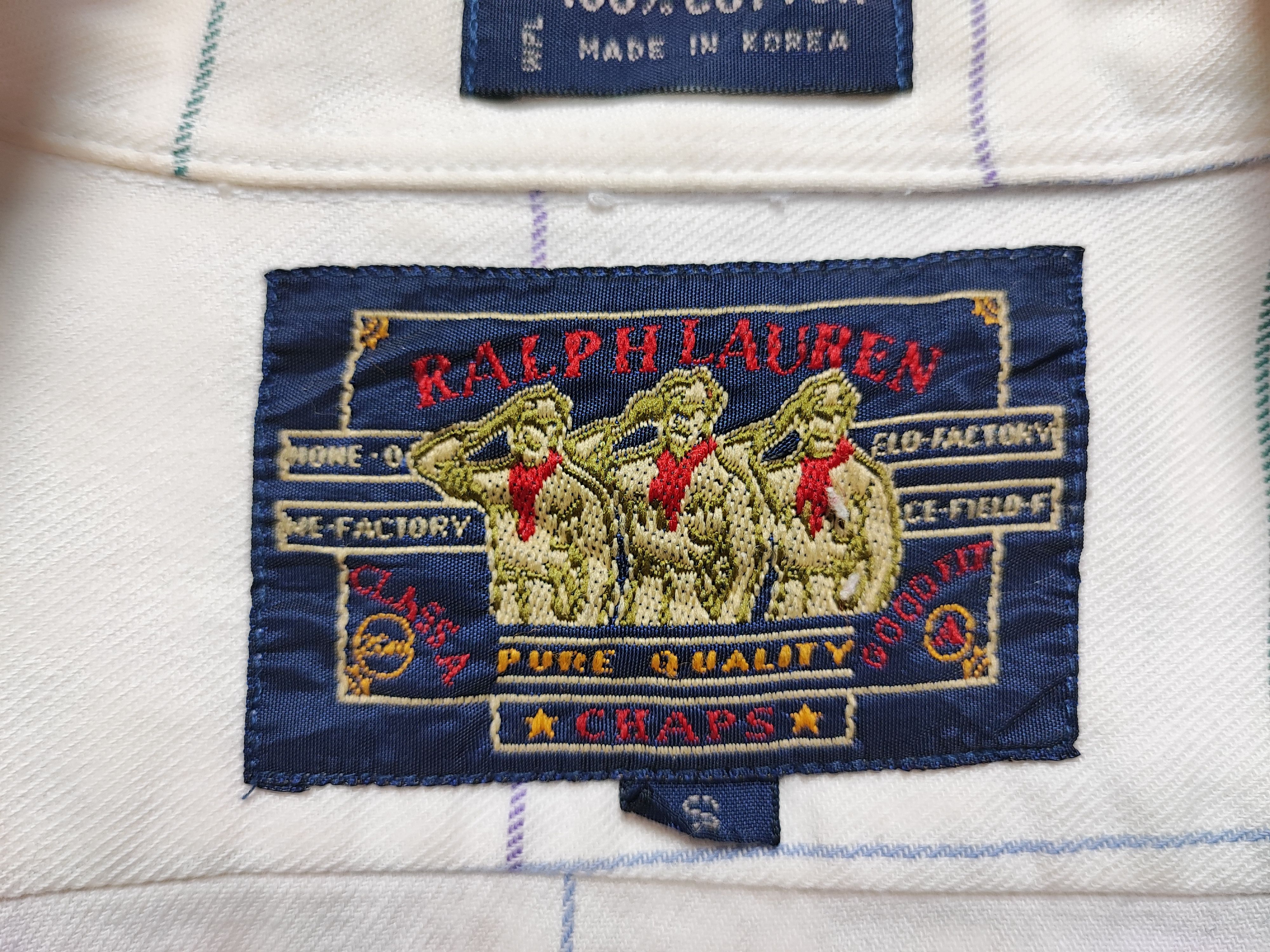 Ralph Lauren Vintage Ralph Lauren Checkered Shirt Size US S / EU 44-46 / 1 - 16 Thumbnail