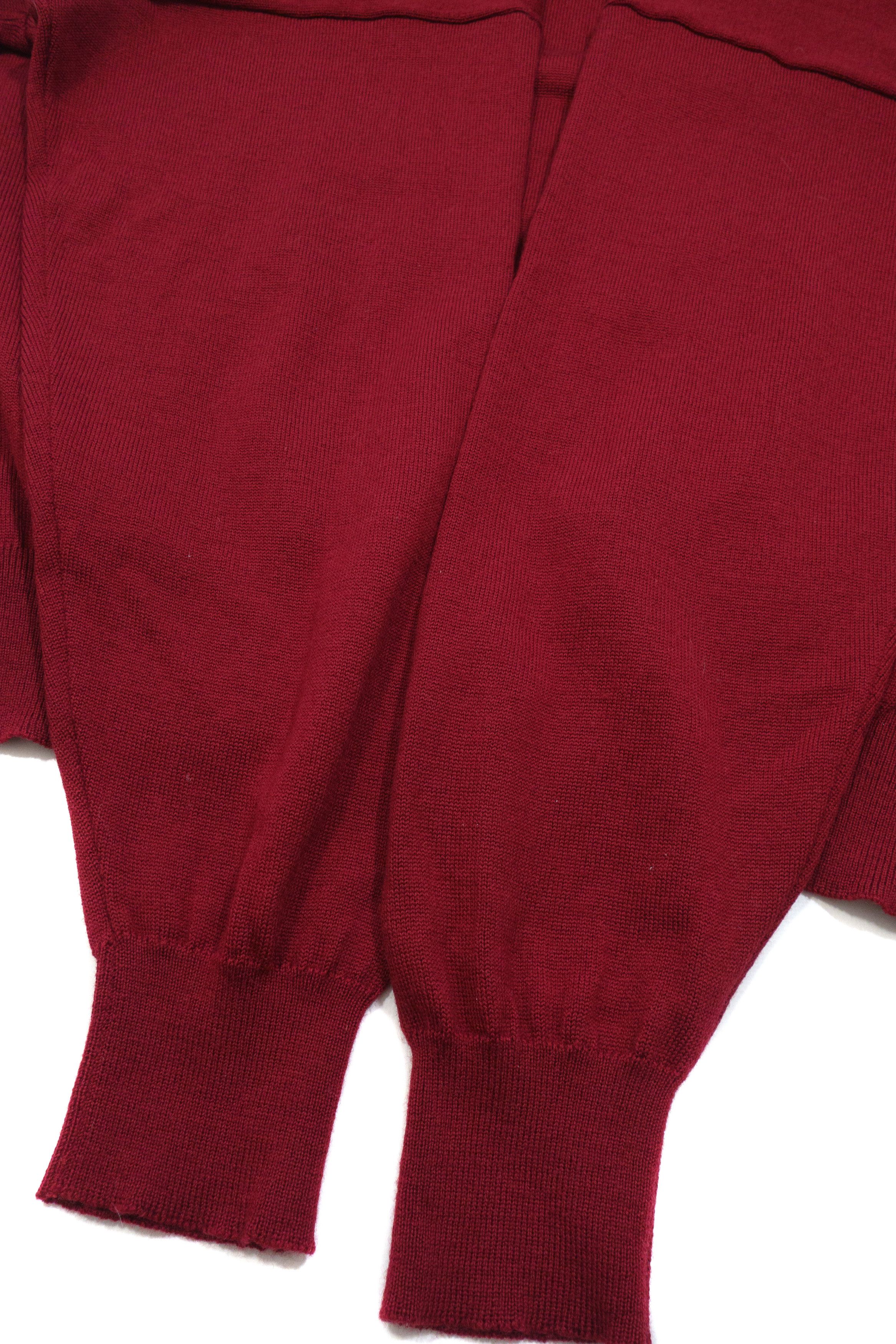 Lacoste 80s Wool Roll Neck Logo Vintage Sweater Made in France Size US XL / EU 56 / 4 - 6 Thumbnail