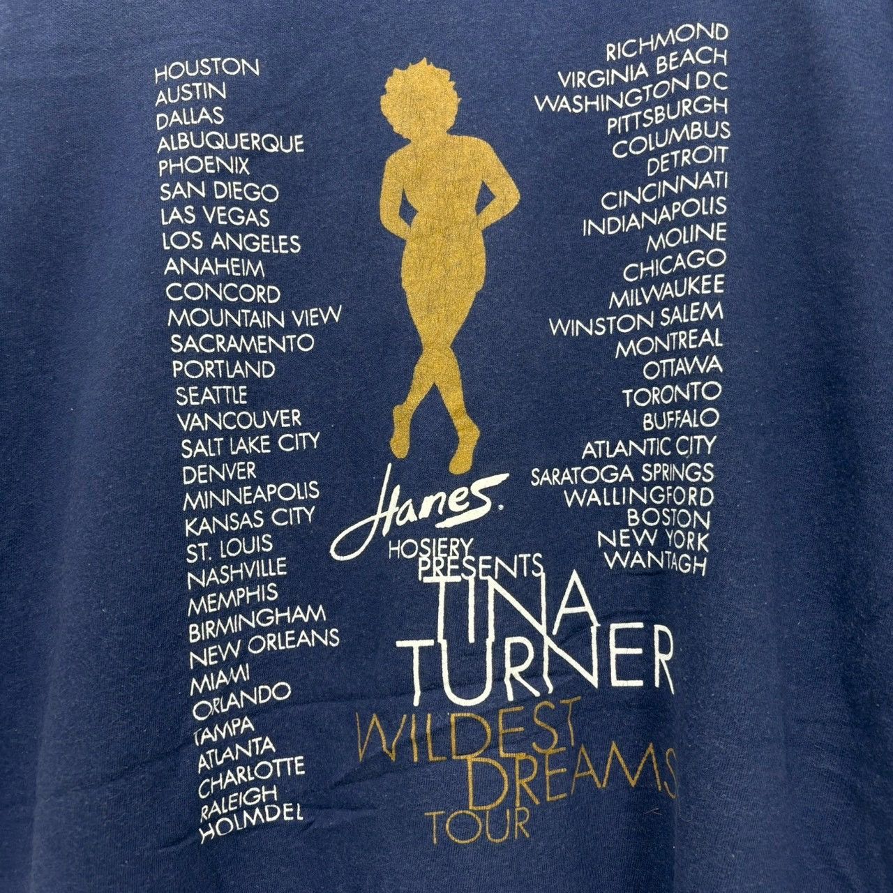 Vintage Vintage 90s Tina Turner Wildest Dreams tour size XL wts03 Size US XL / EU 56 / 4 - 6 Thumbnail