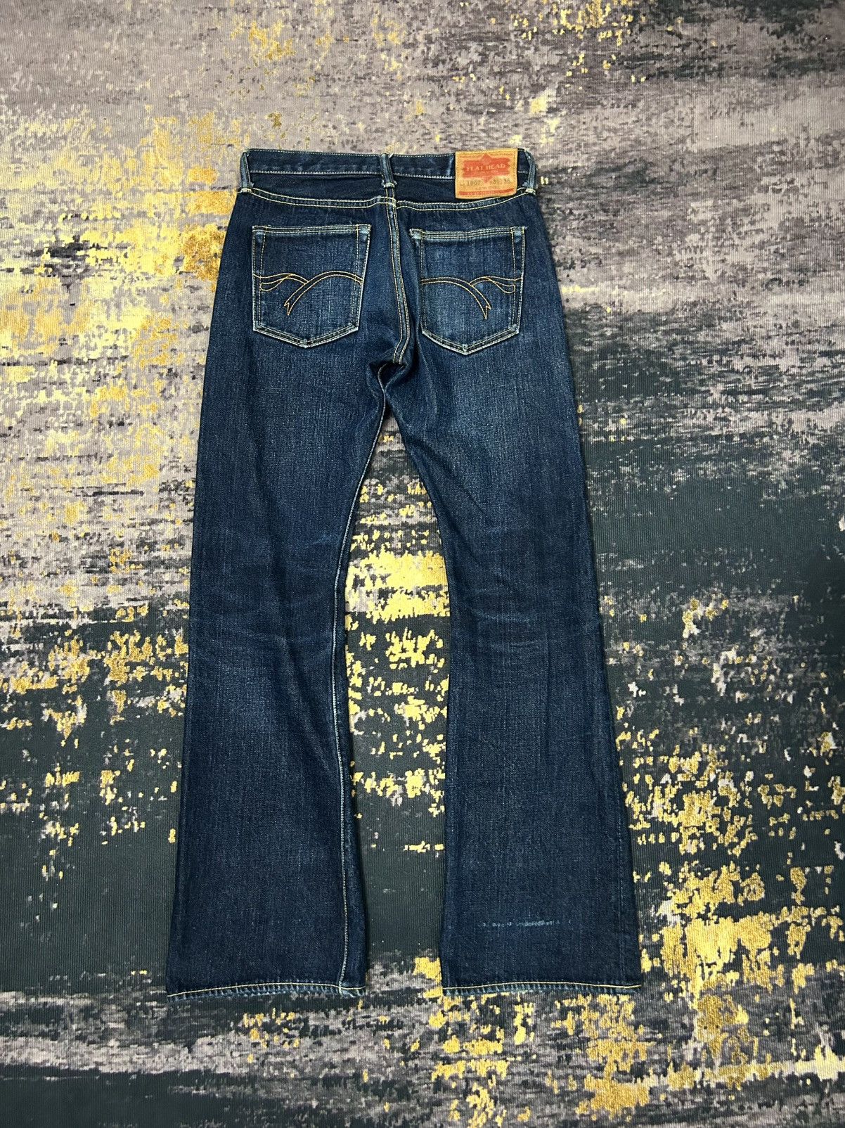 The Flat Head The Flat Head Flare Denim Jeans Size US 29 - 3 Thumbnail