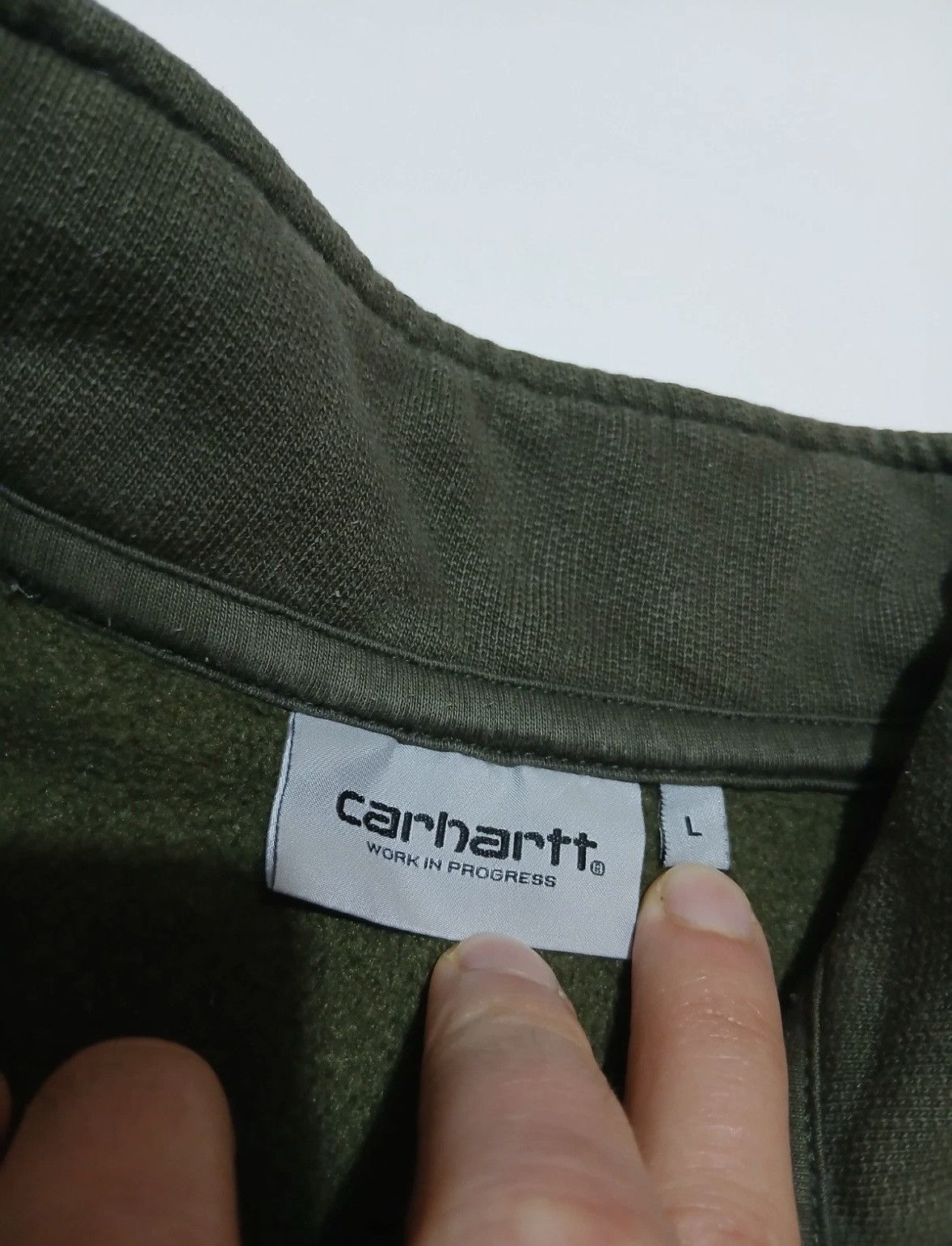 Carhartt Wip Carhartt WIP Half Zip Sweatshirt - Large Size US L / EU 52-54 / 3 - 6 Thumbnail