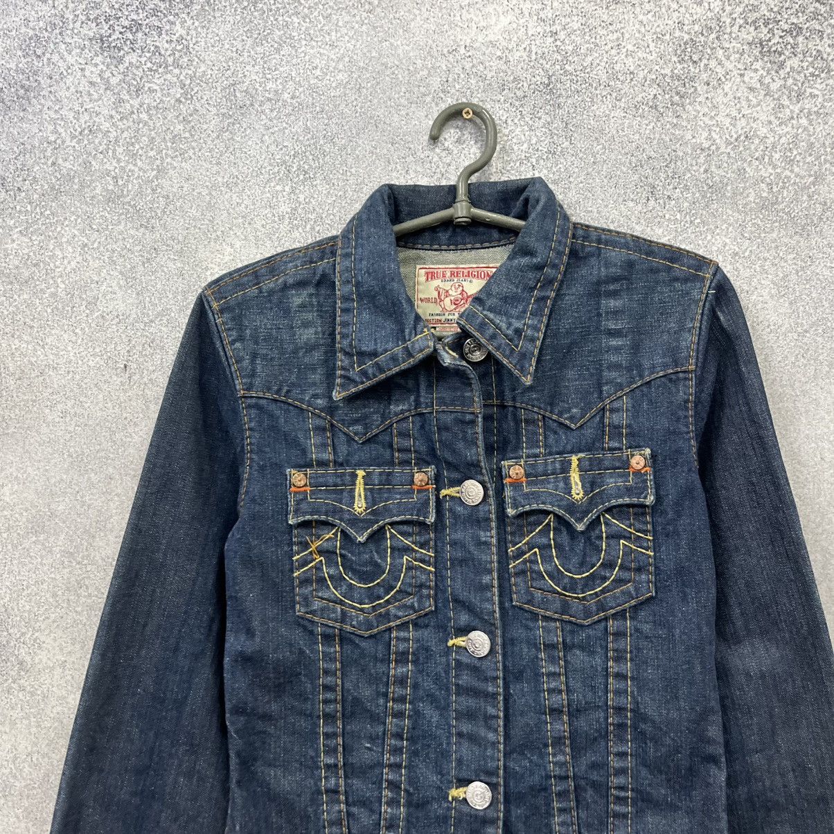 True Religion Vintage True Religion Jean Jacket Chief Keef Size US S / EU 44-46 / 1 - 3 Thumbnail