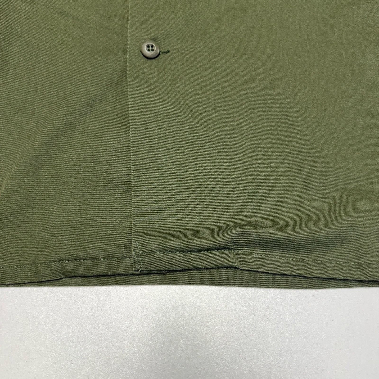 Vintage Vintage Military 507 Dura Press Shirt Mens Army Shade Green Size US L / EU 52-54 / 3 - 4 Thumbnail