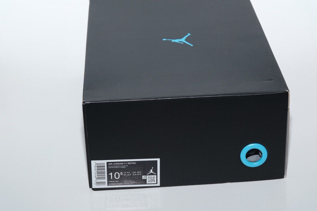 Jordan Brand Nike Air Jordan 11 Retro Gamma Blue 2025 Size 10.5 Men’s Size US 10.5 / EU 43-44 - 10 Thumbnail