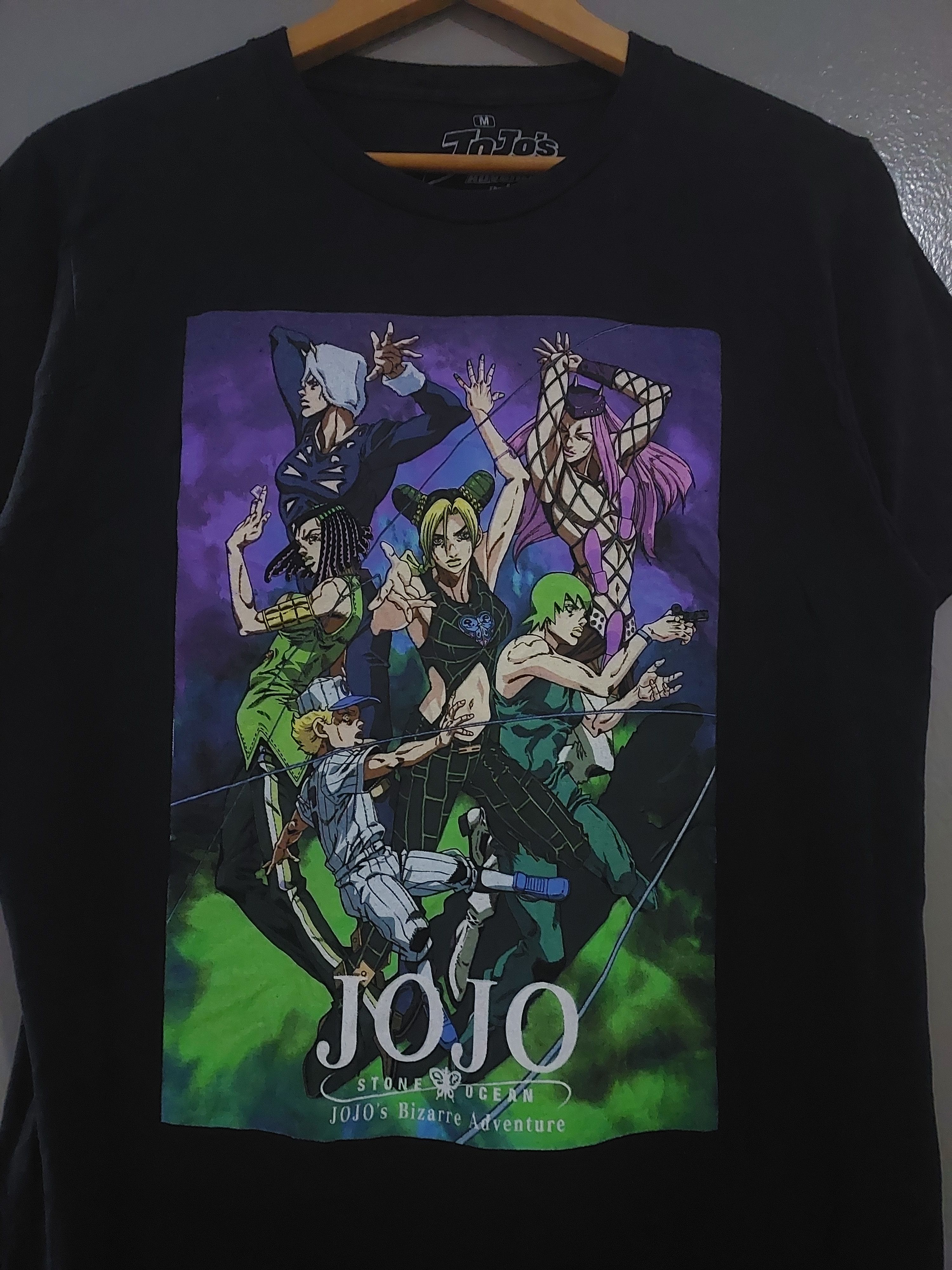 Anime × Cartoon Network × Vintage JOJO'S BIZARRE ADVENTURE ANIME T-SHIRT Size US M / EU 48-50 / 2 - 2 Thumbnail
