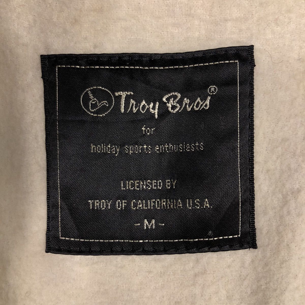 Japanese Brand 📌Vintage Varsity Bomber Jacket Troy Bros Issey Miyake Size US M / EU 48-50 / 2 - 19 Thumbnail