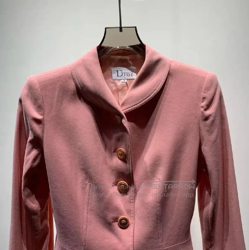 Dior Dior Pink Wool Women's Cardigan . Size M / US 6-8 / IT 42-44 - 3 Thumbnail