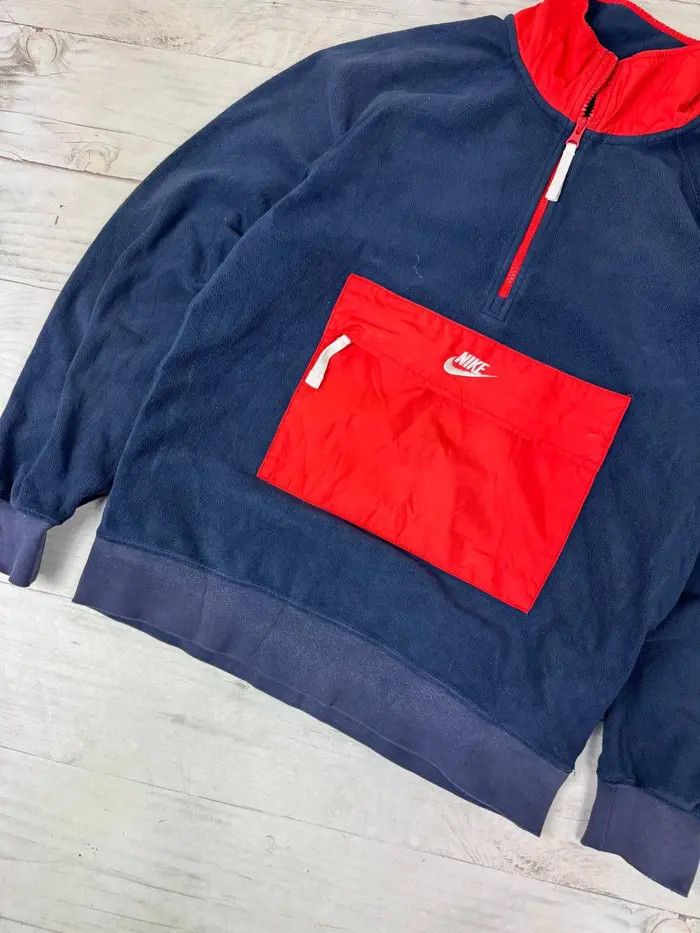 Nike Nike Fleece Tracksuit Jacket And Pants Anorak 1/4 Zip Swoosh Size US S / EU 44-46 / 1 - 3 Thumbnail