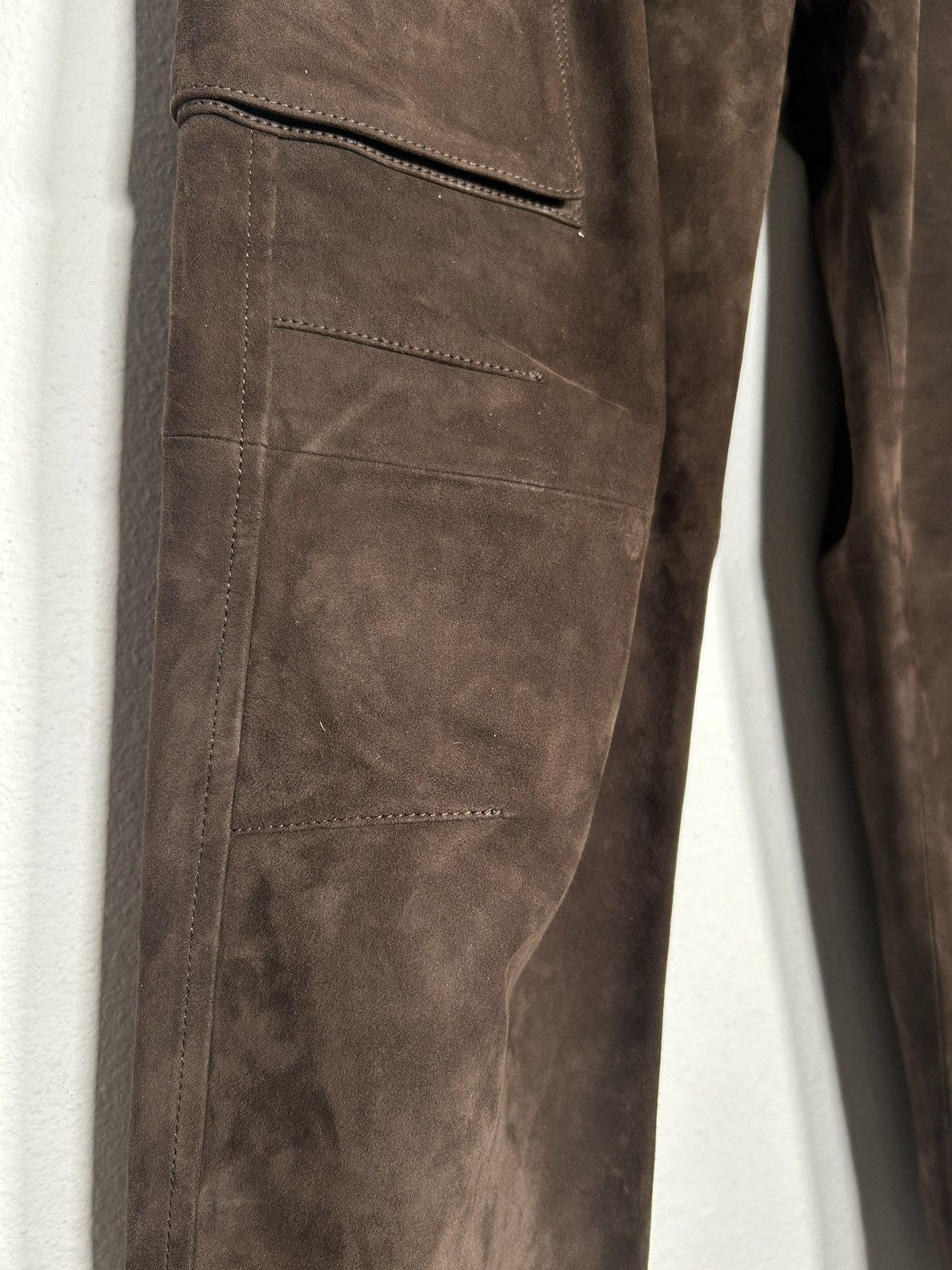 Frame MSRP: $995 Leather Suede Joggers Size US 30 / EU 46 - 5 Thumbnail