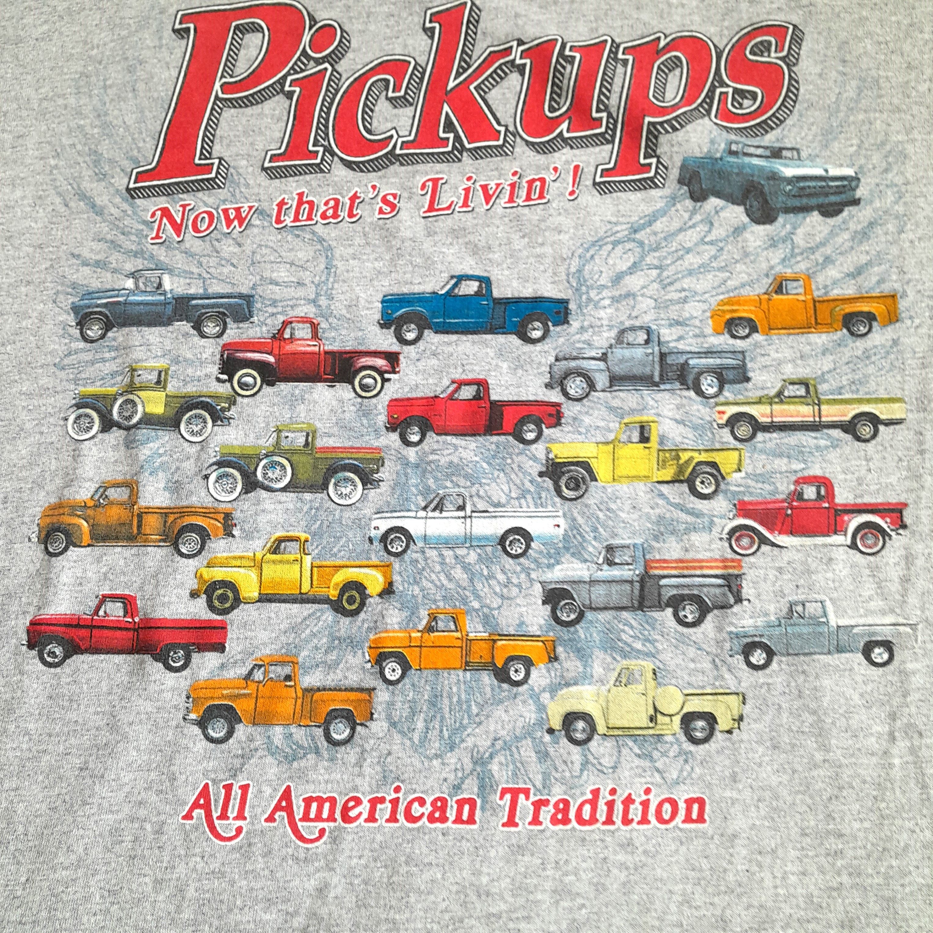 Anvil Anvil T-Shirt American Pickup Truck Crew Neck Short Sleeve Size US XXL / EU 58 / 5 - 2 Thumbnail