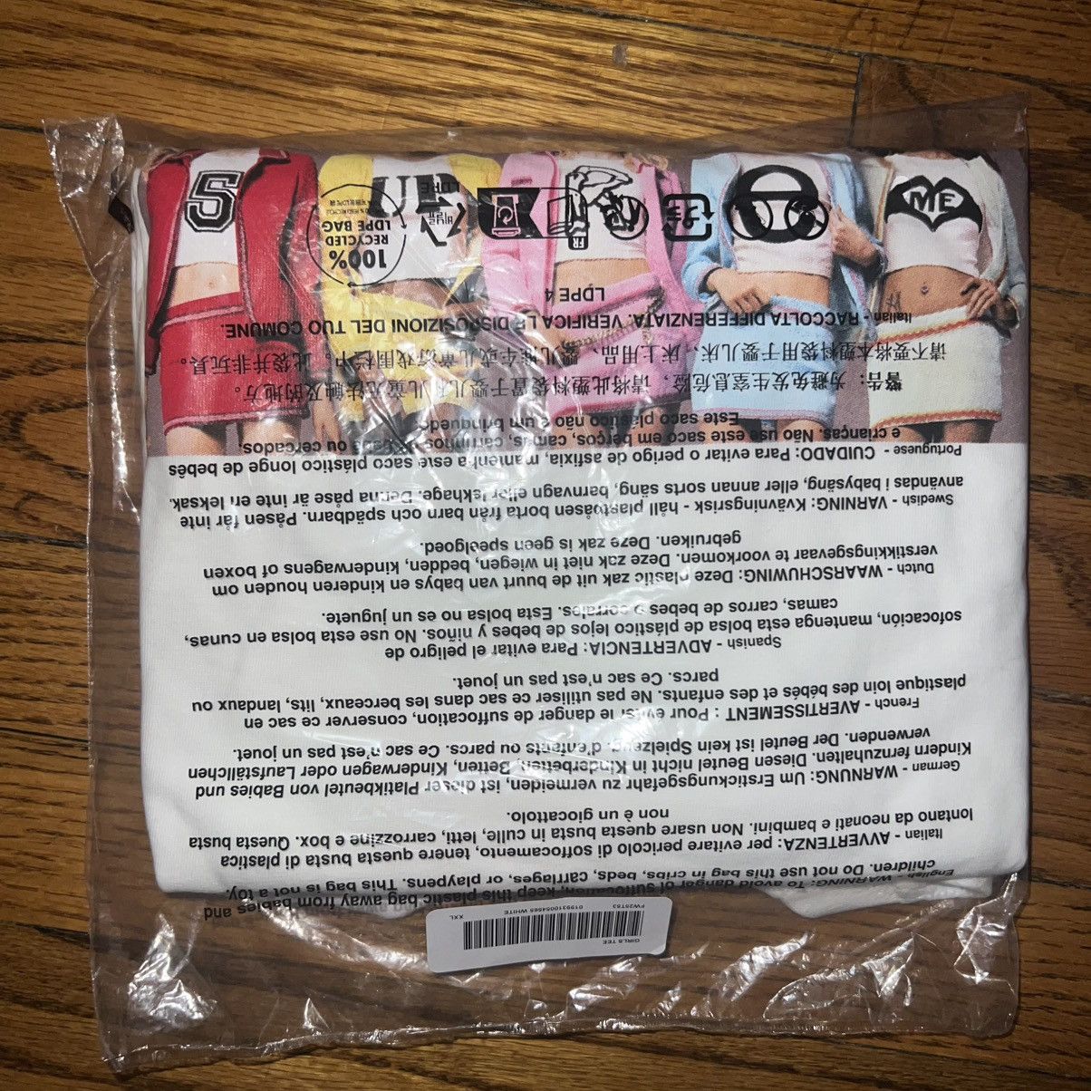 Supreme Supreme Girls tee White Size: Extra Extra Large Size US XXL / EU 58 / 5 - 4 Thumbnail