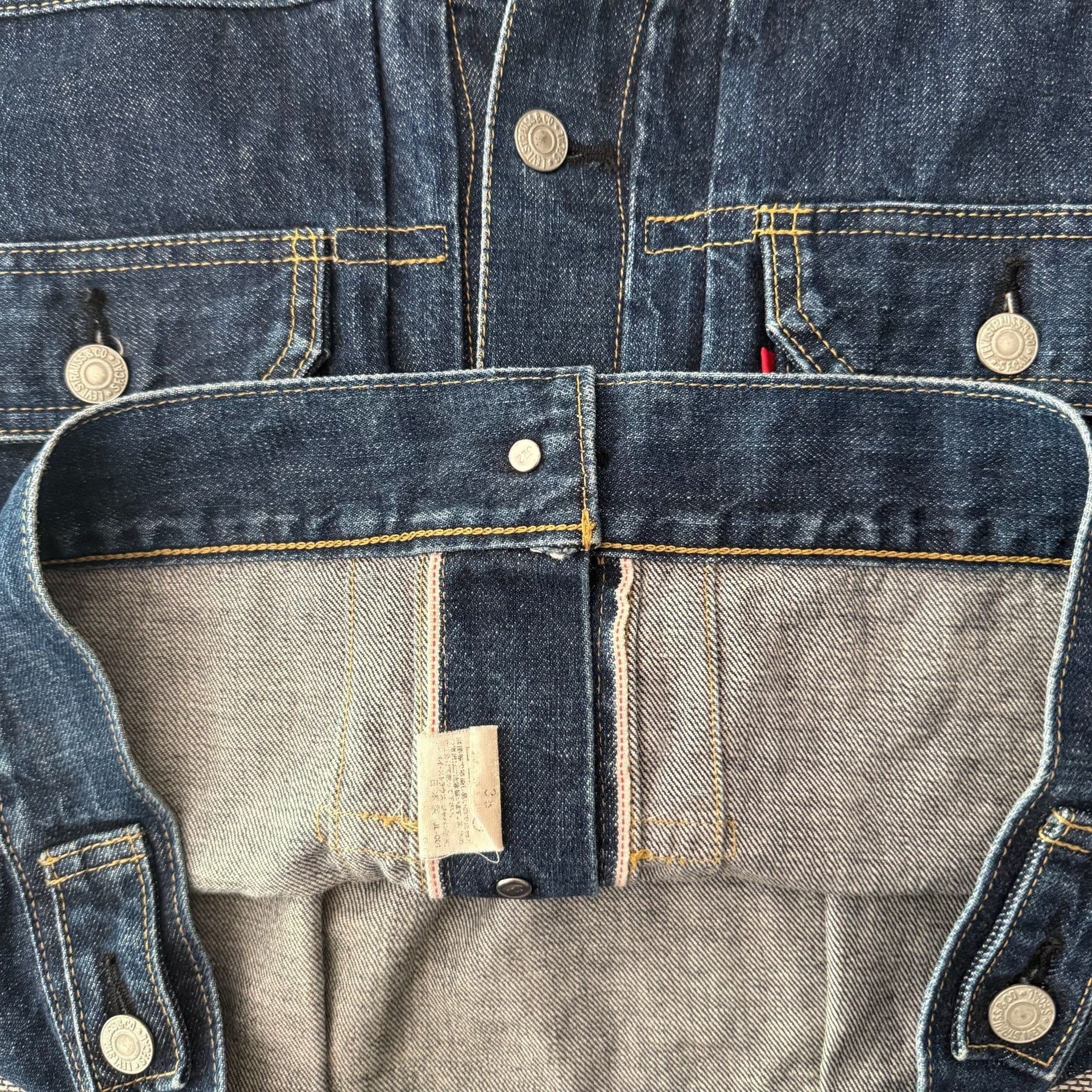 Levi's Vintage Clothing Levi's LVC 507XX J22 Japan Denim Jacket Size US M / EU 48-50 / 2 - 7 Thumbnail