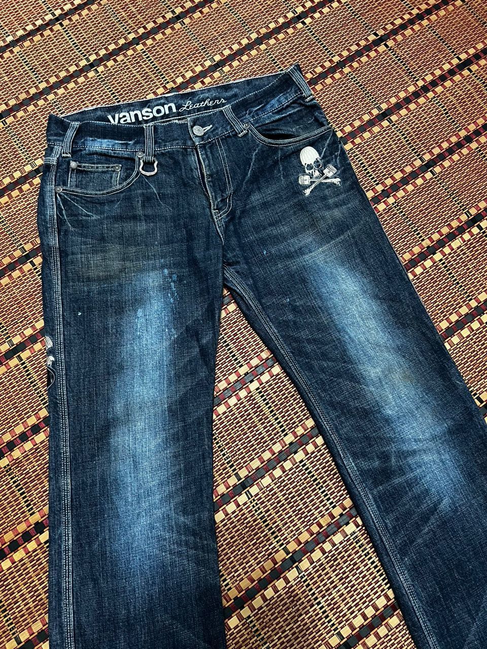 Vanson Leathers Vanson Leather The Front of Armament Jeans Size US 34 / EU 50 - 2 Thumbnail