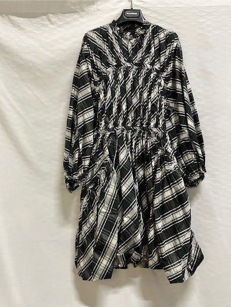 Jil Sander o1loc1c1224 Dress in Black & White Size S / US 4 / IT 40 - 1 Preview