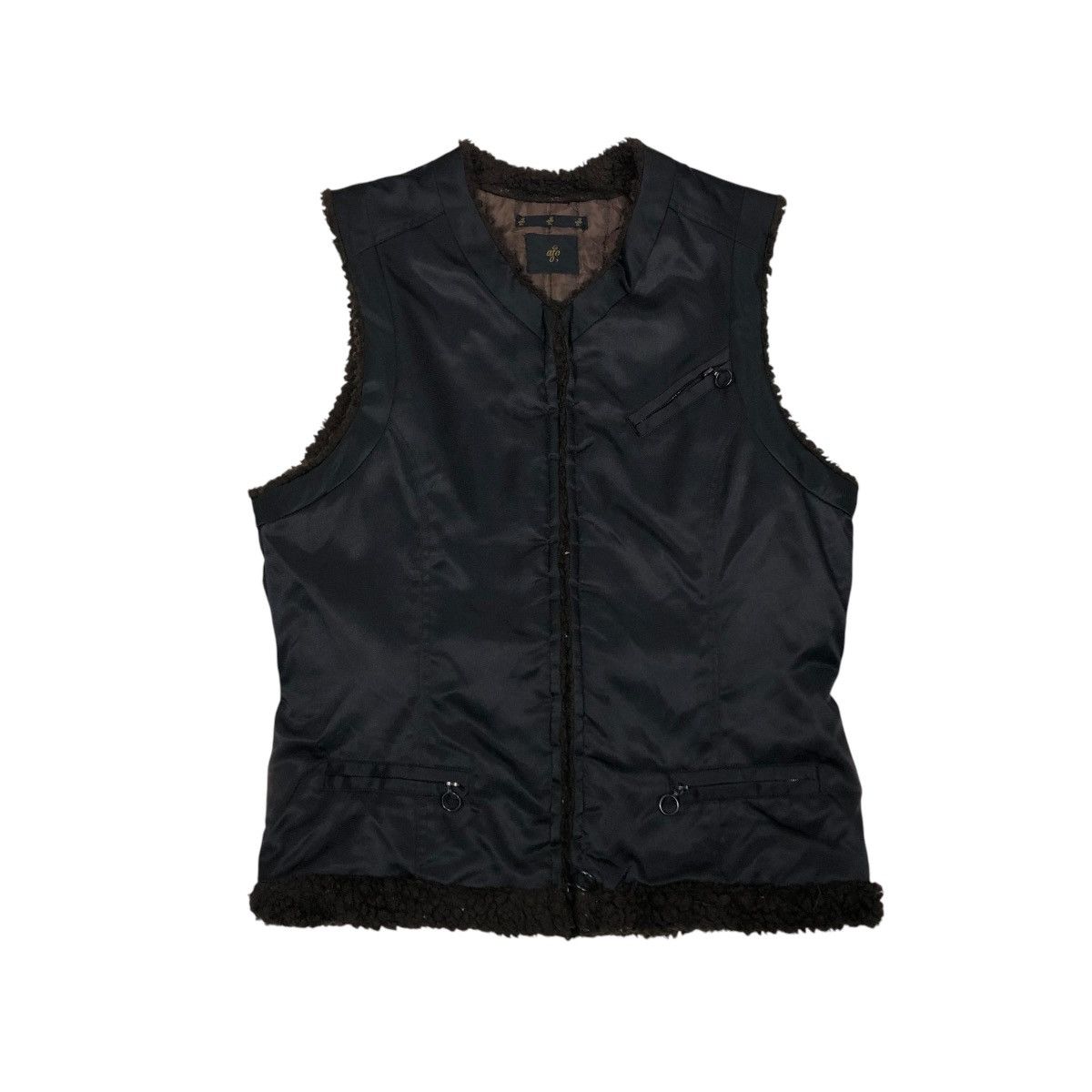 Japanese Brand 🔥VINTAGE VEST JACKET AATOO JAPAN RIRI ZIPPER ISSEY MIYAKE Size US M / EU 48-50 / 2 - 1 Thumbnail