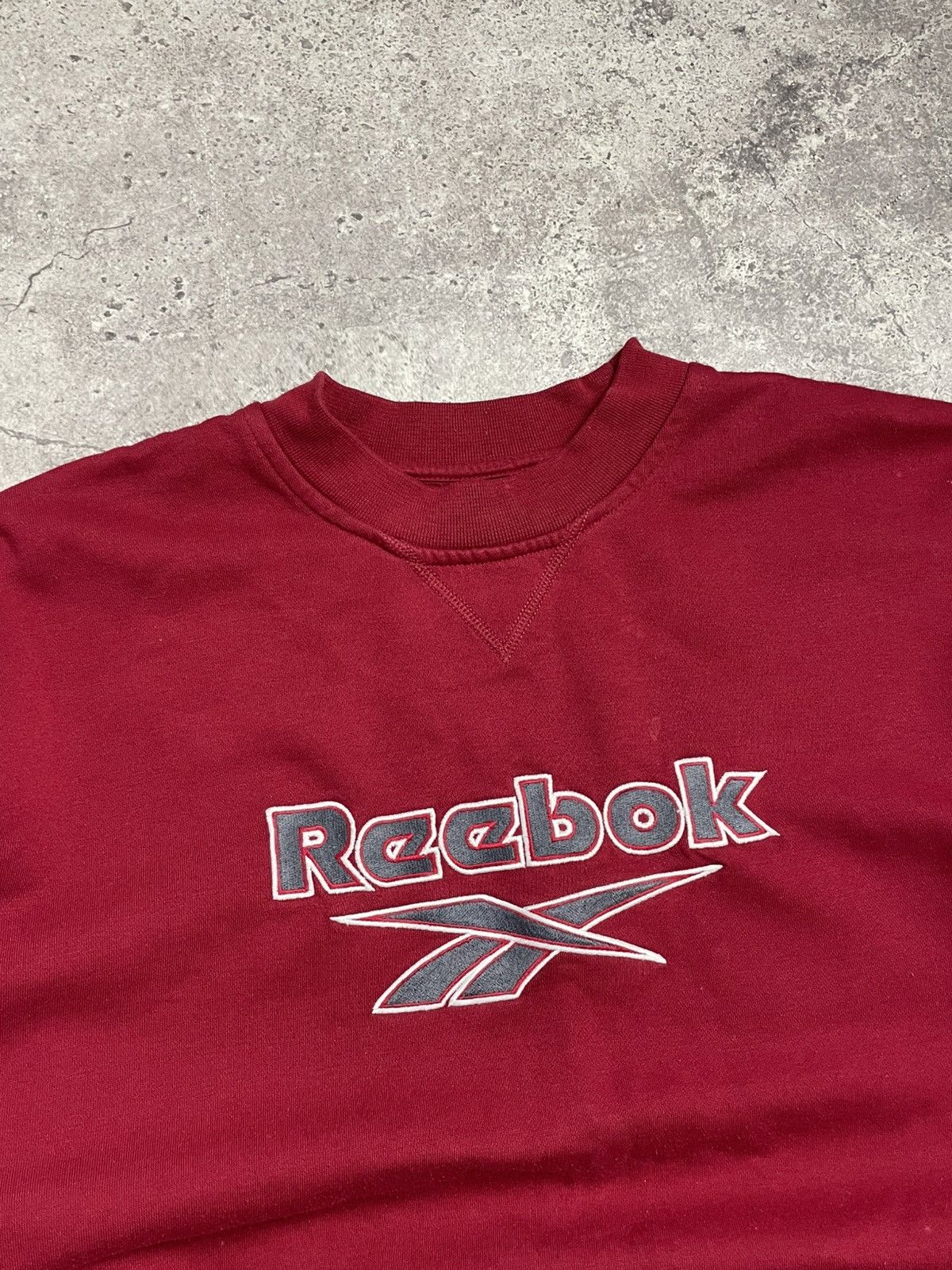 Reebok Reebok Vintage Sweatshirt Big Center Logo 90s Size US XL / EU 56 / 4 - 4 Thumbnail
