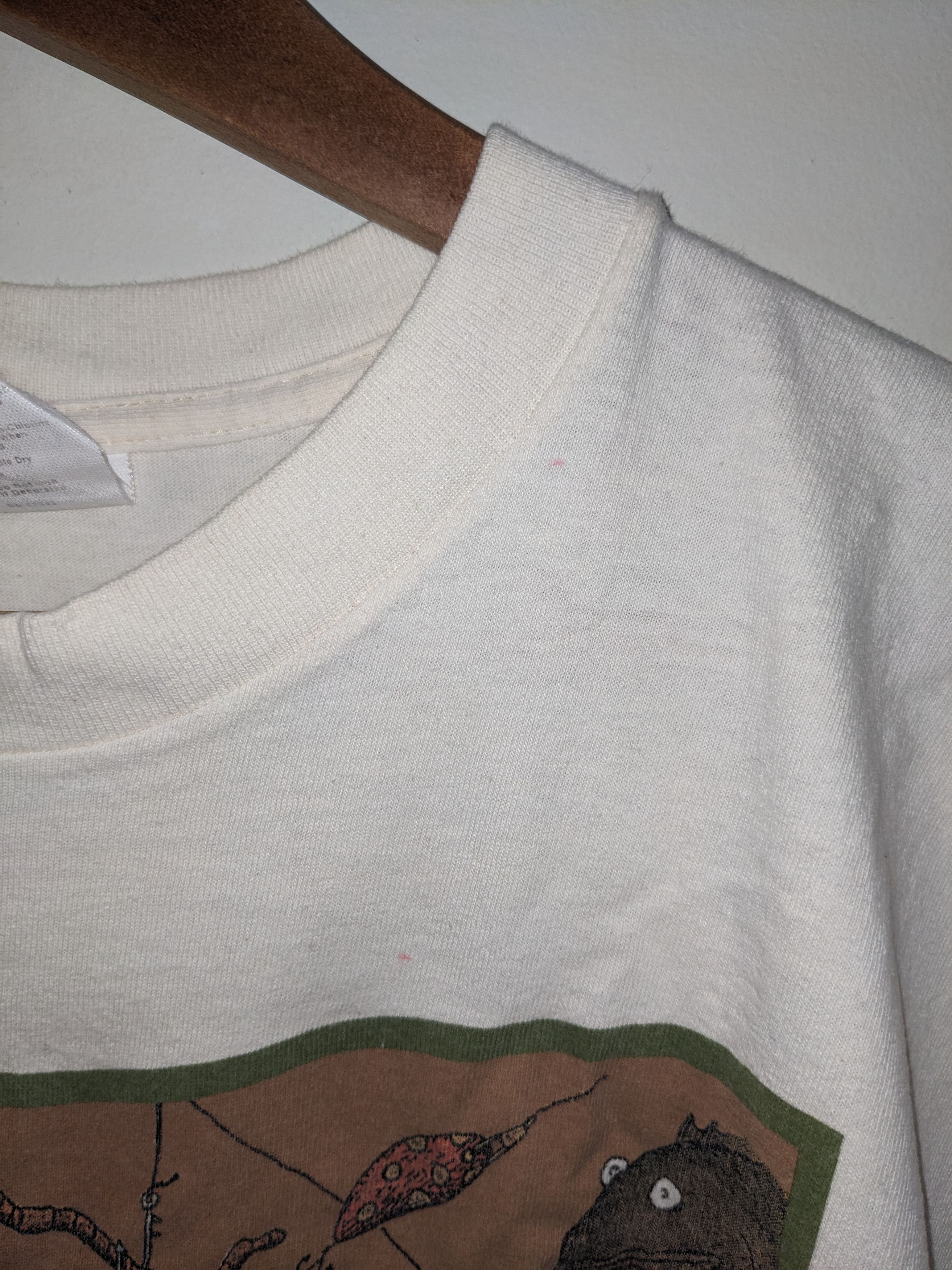 Vintage Vintage 90s Work is Just Something to Do When Not T-Shirt Size US XL / EU 56 / 4 - 4 Thumbnail