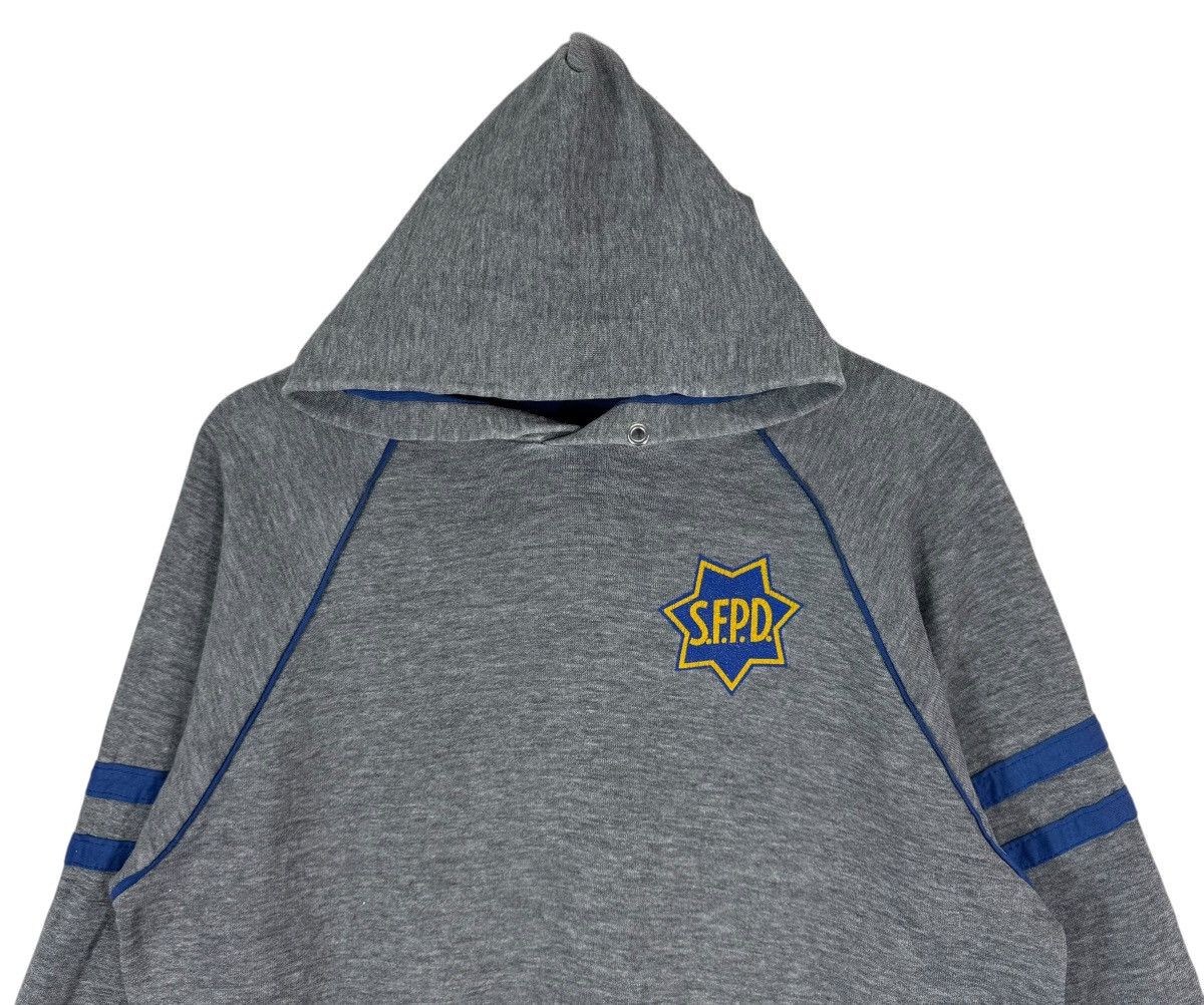 Vintage VINTAGE SAN FRANCISCO POLICE DEPARTMENT HOODIE SWEATER Size US L / EU 52-54 / 3 - 2 Thumbnail